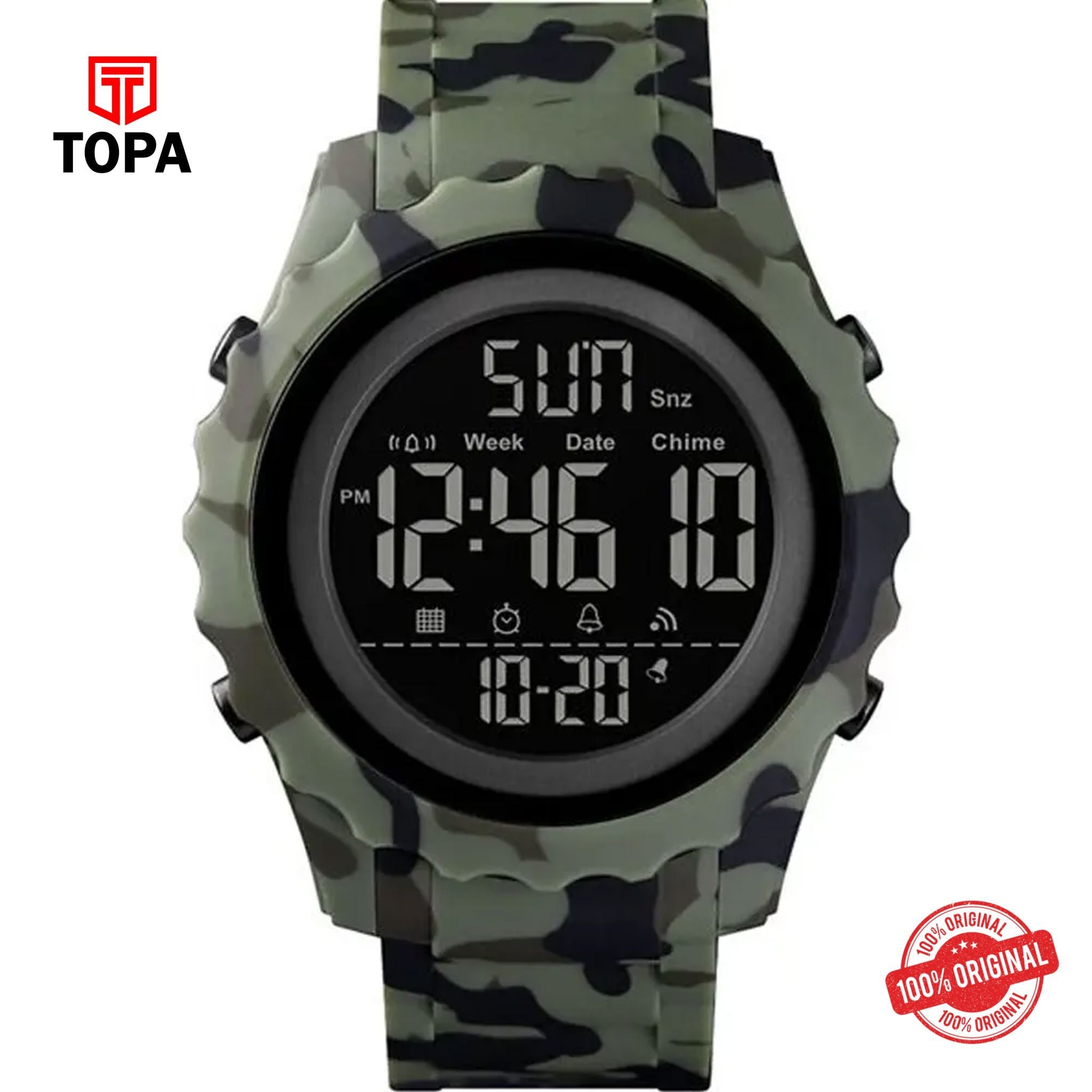 Topa Skmei-1624-G-GRN-Digital-Men-Watch - Product Image 1