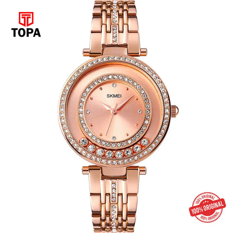 Topa Skmei-1740-RS-Metal-Band-Women-Watch - Product Image 1