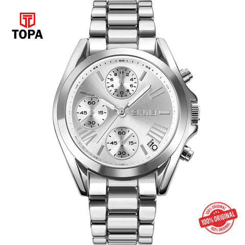 Topa Skmei-1897-CH-Metal-Band-Women-Watch - Product Image 1