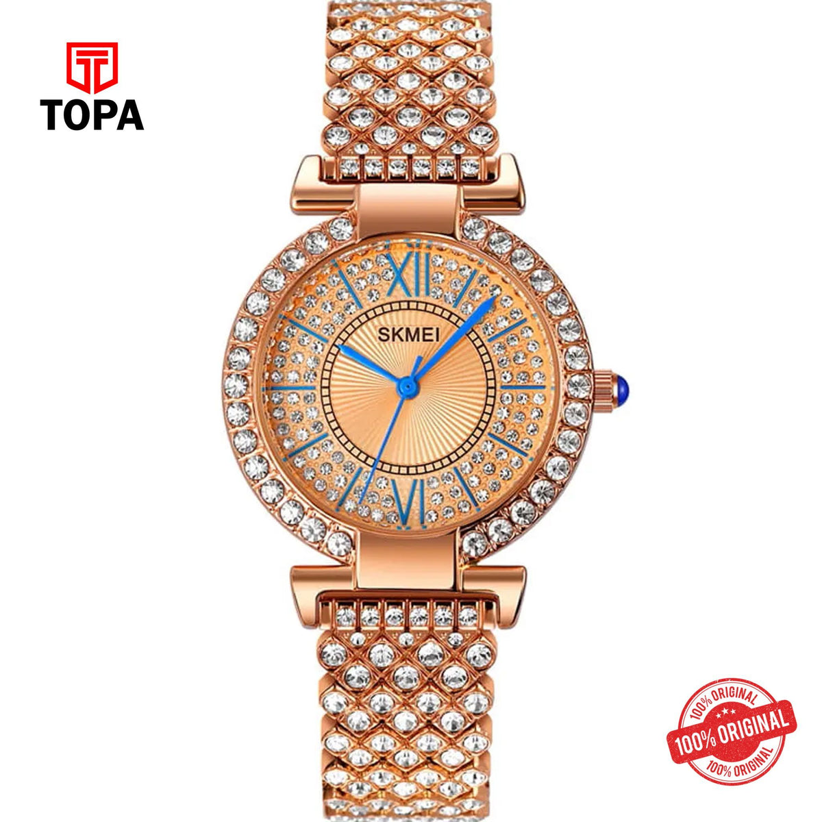 Topa Skmei-1956-RS-Metal-Band-Women-Watch - Product Image 1