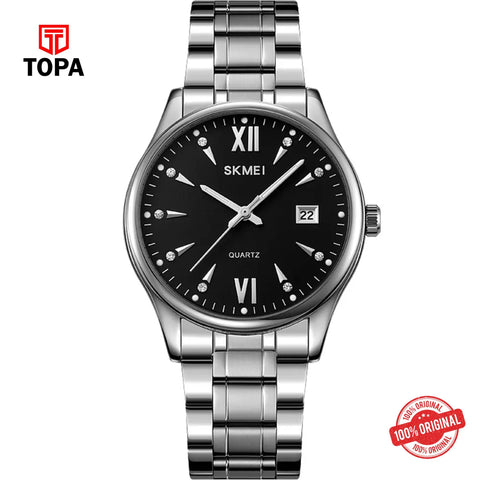 Topa Skmei-2158-CH-BLK-Metal-Band-Men-Watch - Product Image 1