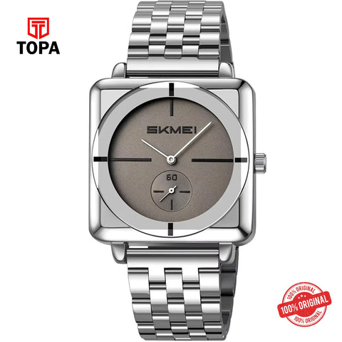 Topa Skmei-2413-G-CH-GRY-Metal-Band-Men-Watch - Product Image 1