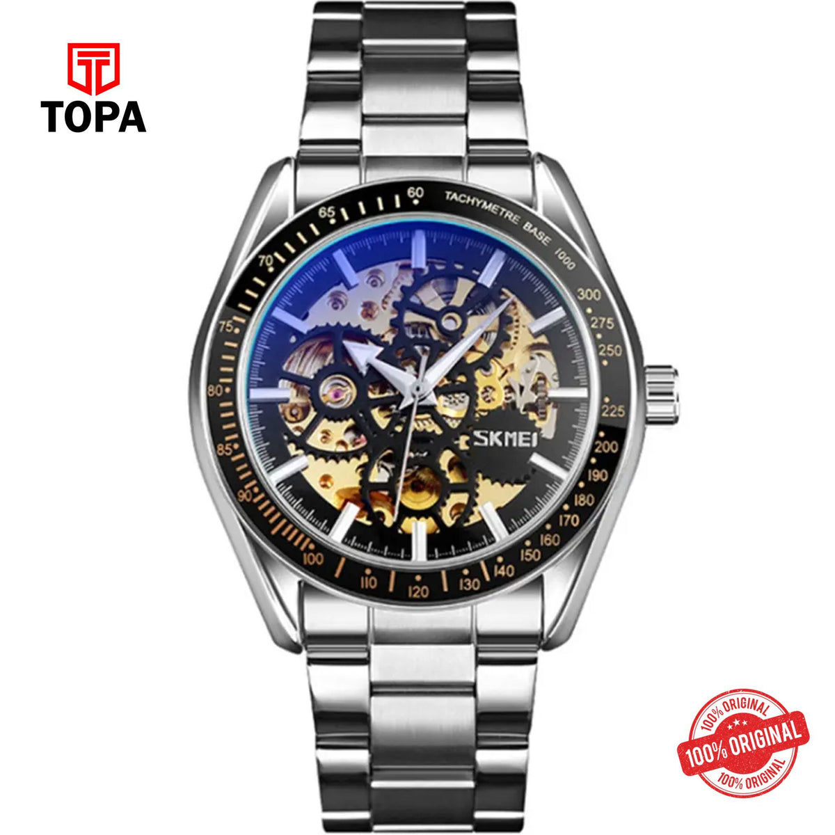 Topa Skmei-9194-G-CH-BLK-Automatic-Men-Watch - Product Image 1