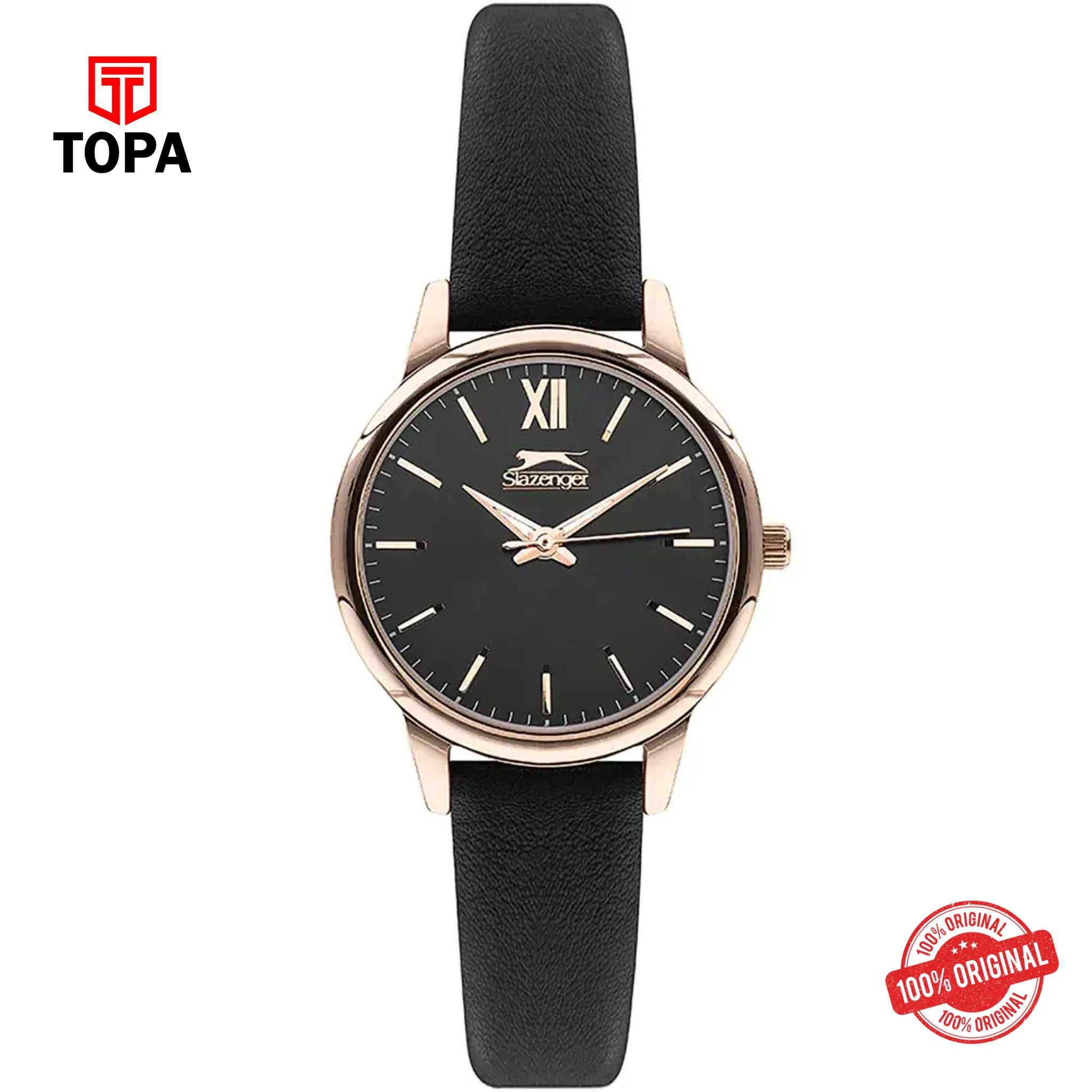 Topa Slazanger-SL.9.2034.3.02-Leather-Band-Women-Watch - Product Image 1