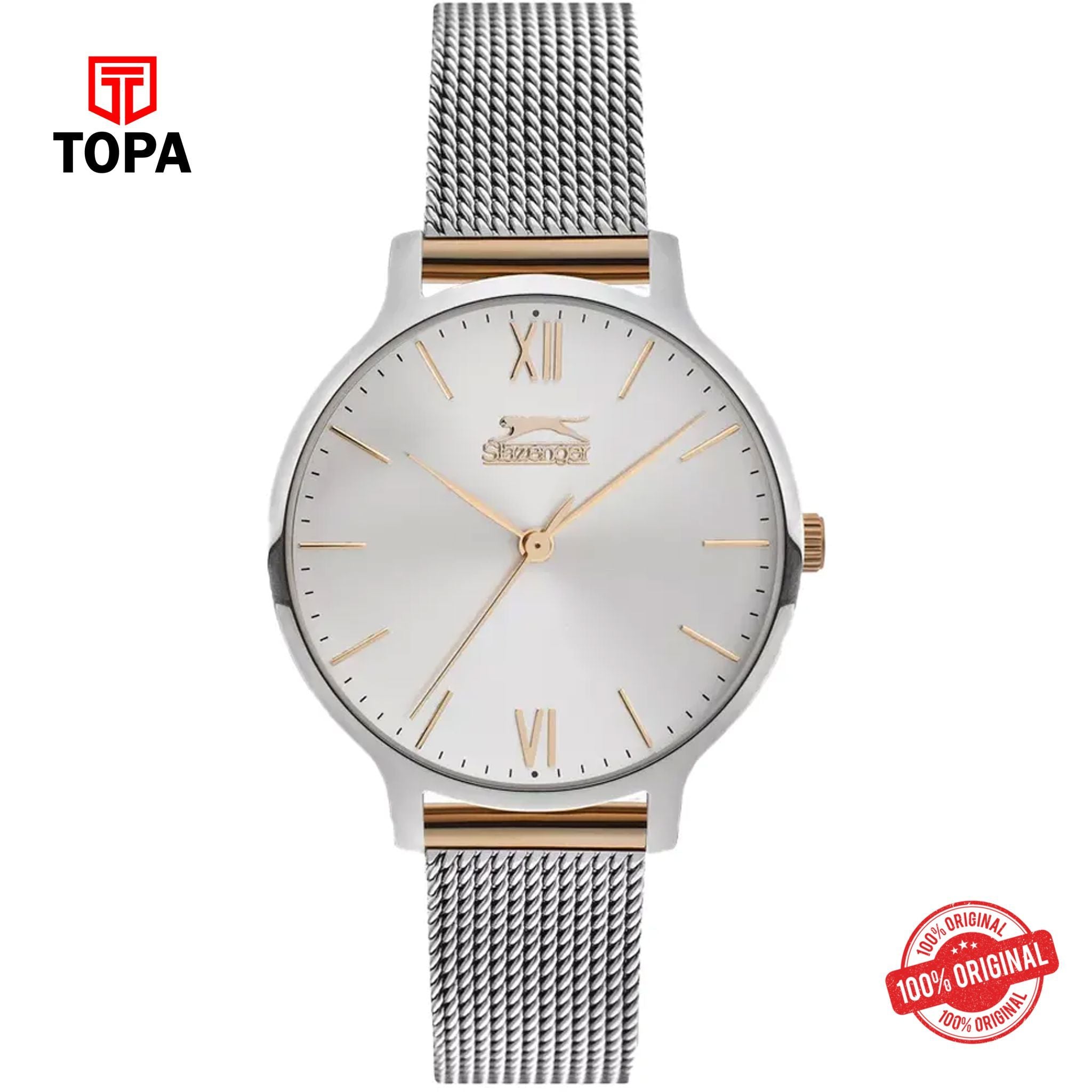 Topa Slazenger-SL.9.1823.2.04-Metal-Band-Women-Watch - Product Image 1