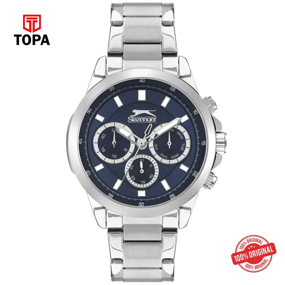 Topa Slazenger-SL.9.2011.2.04-Metal-Band-Men-Watch - Product Image 1