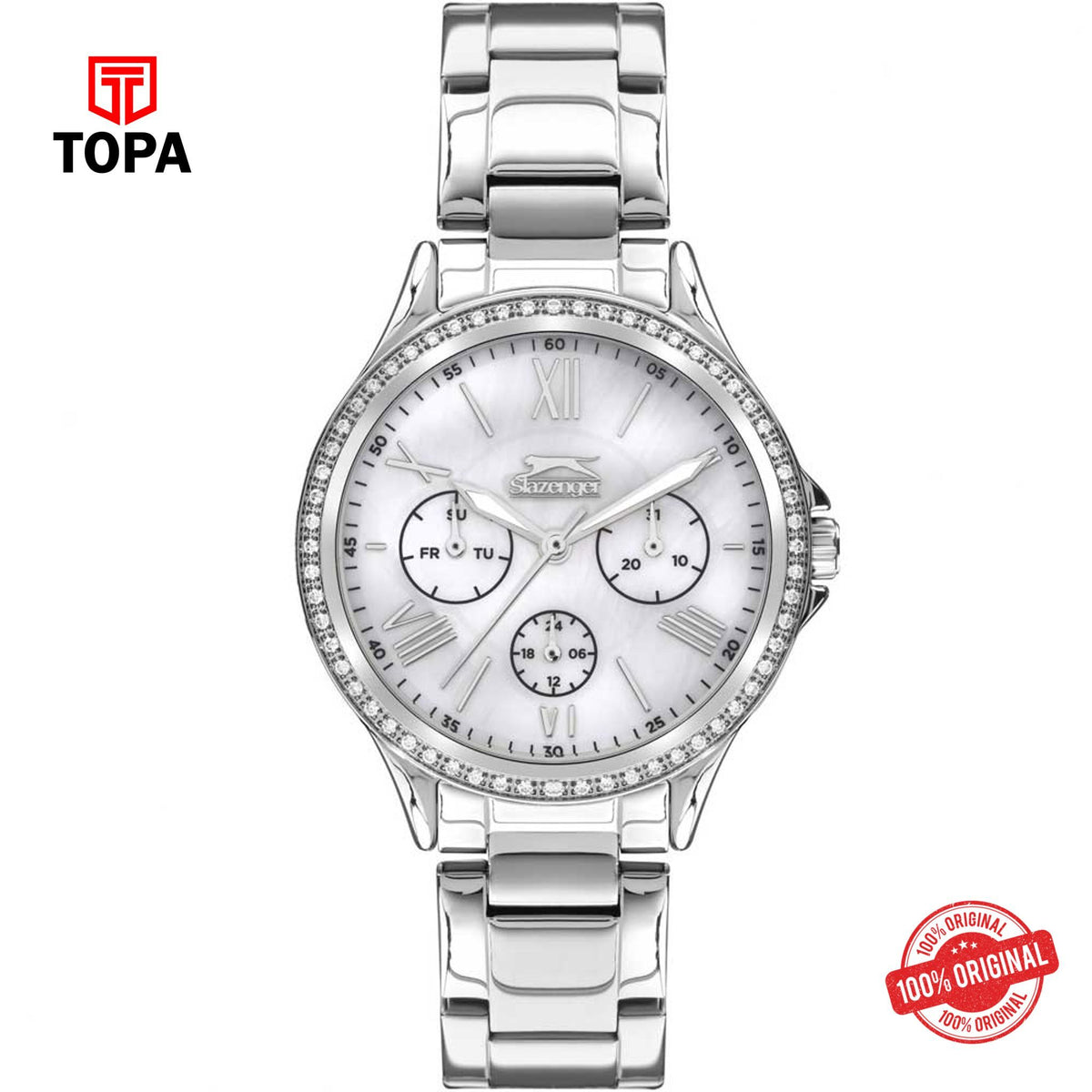 Topa Slazenger-SL.9.2021.4.01-Multi-Function-Woman-Watch - Product Image 1