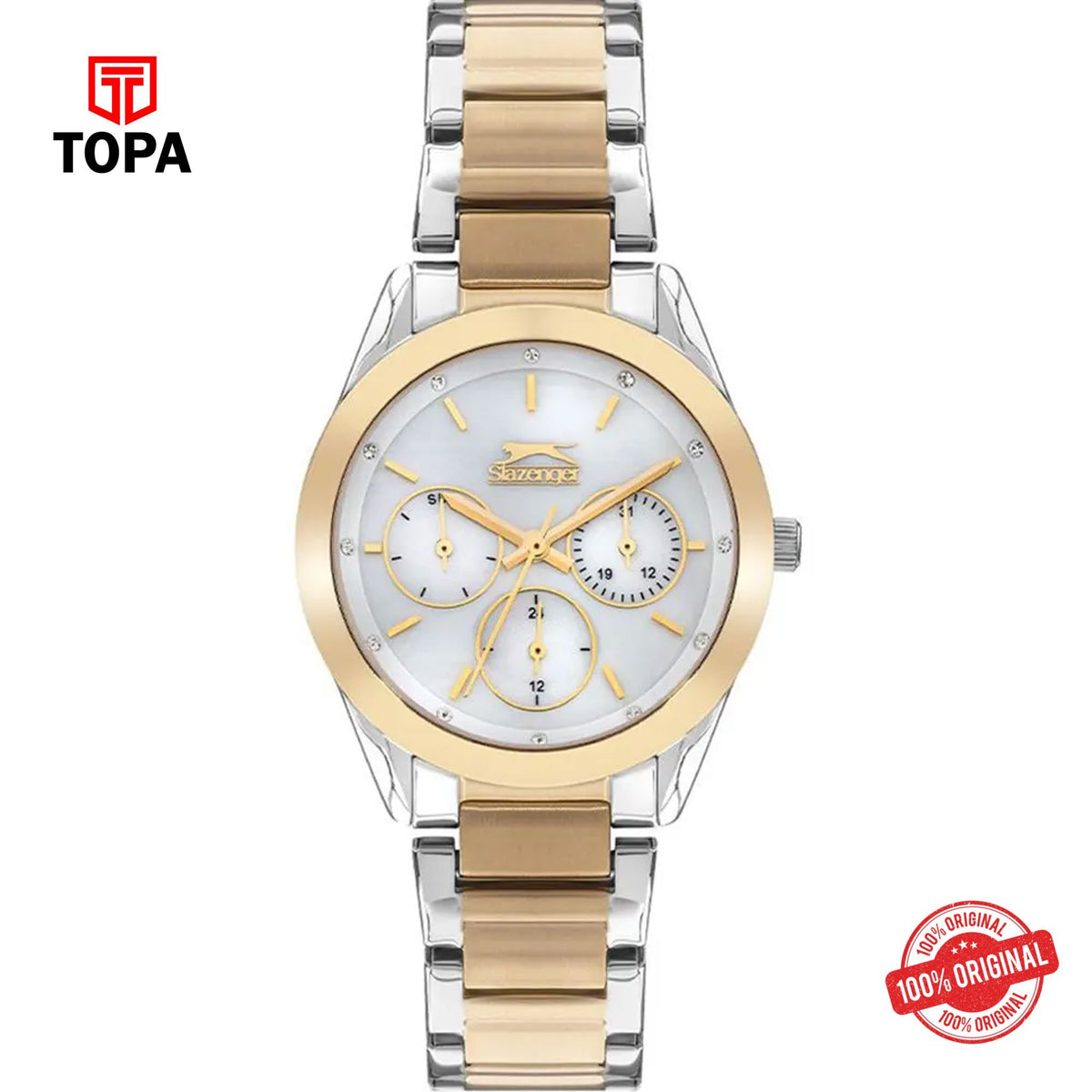 Topa Slazenger-SL.9.2033.4.05-Metal-Band-Women-Watch - Product Image 1