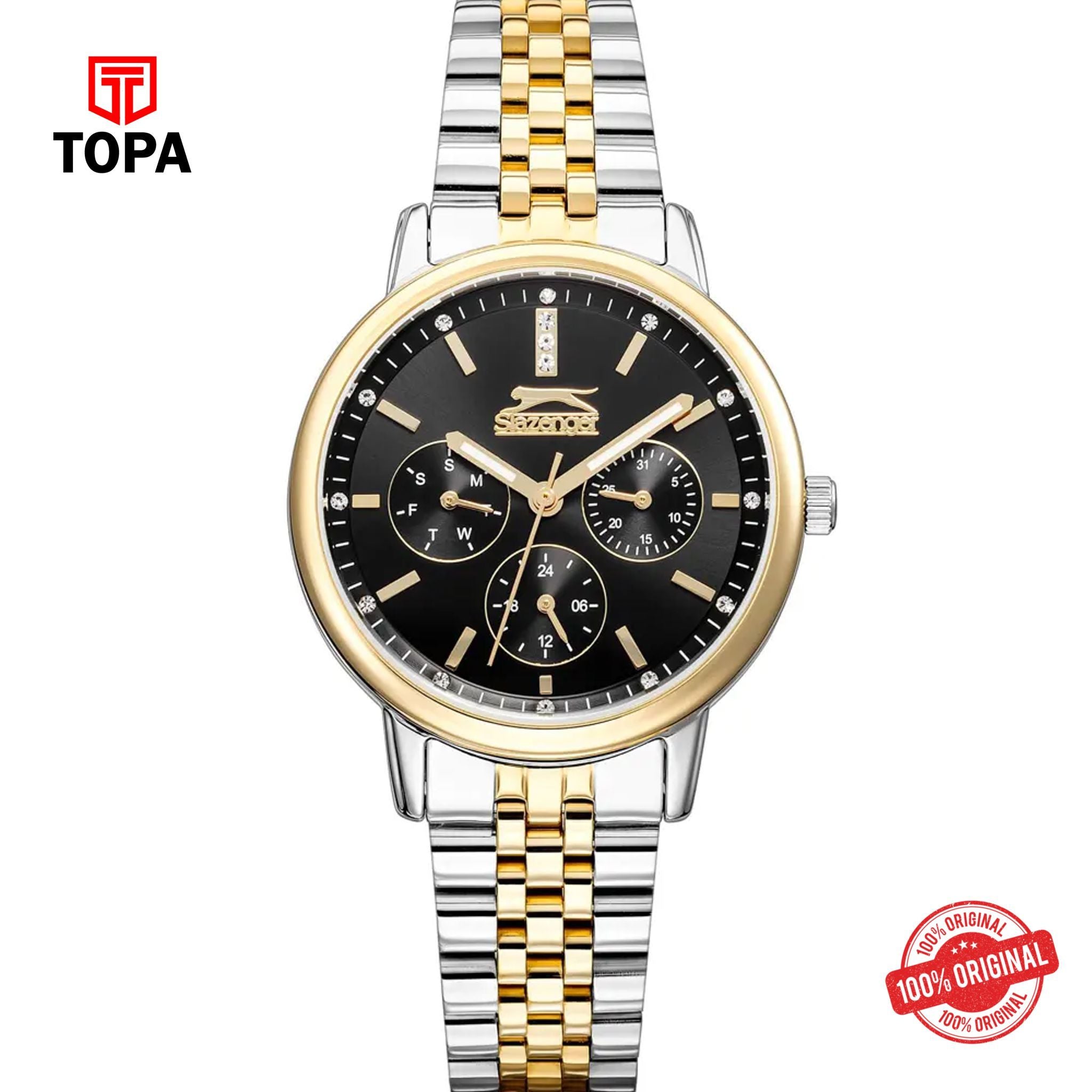 Topa Slazenger-SL.9.2050.4.06-Metal-Band-Women-Watch - Product Image 1