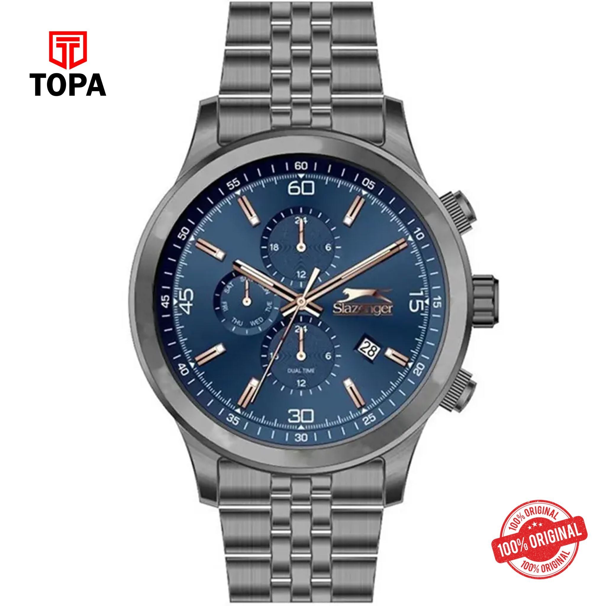 Topa Slazenger-SL.9.2055.2.04-Metal-Band-Men-Watch - Product Image 1