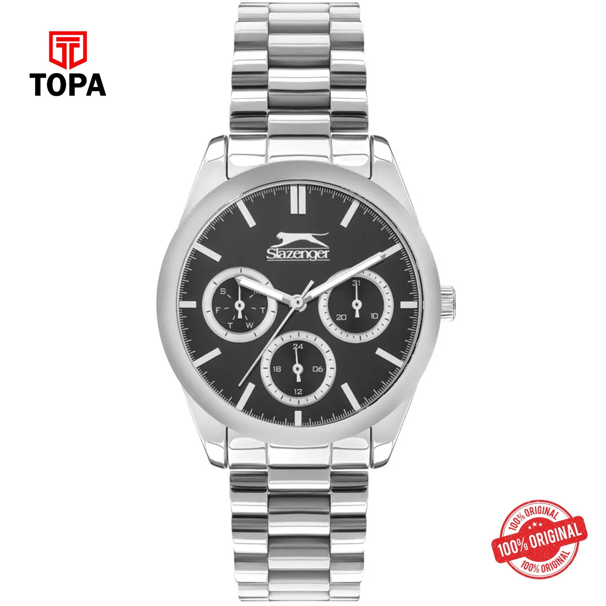 Topa Slazenger-SL.9.2063.4.01-Metal-Band-Women-Watch - Product Image 1