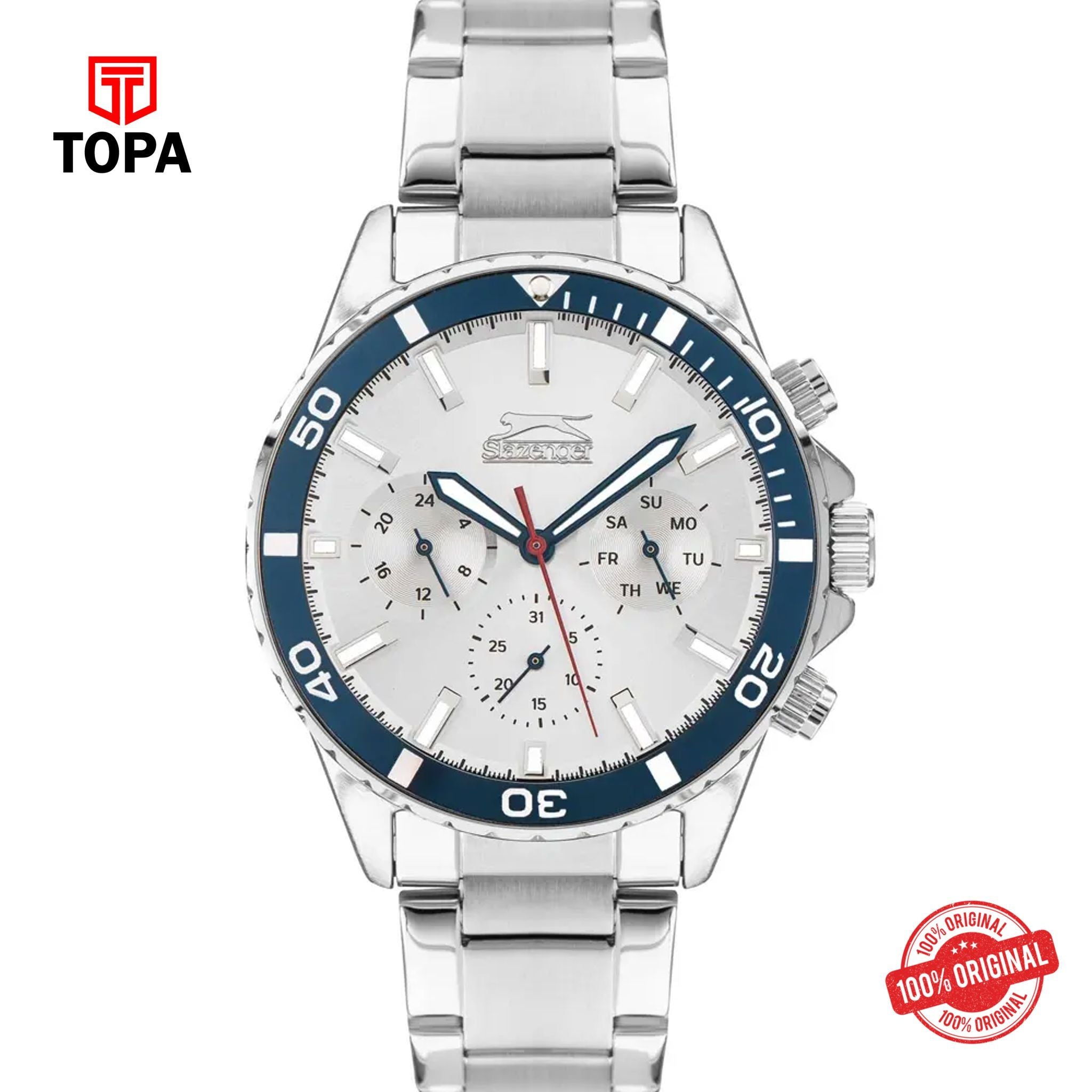 Topa Slazenger-SL.9.2065.2.01-Metal-Band-Men-Watch - Product Image 1