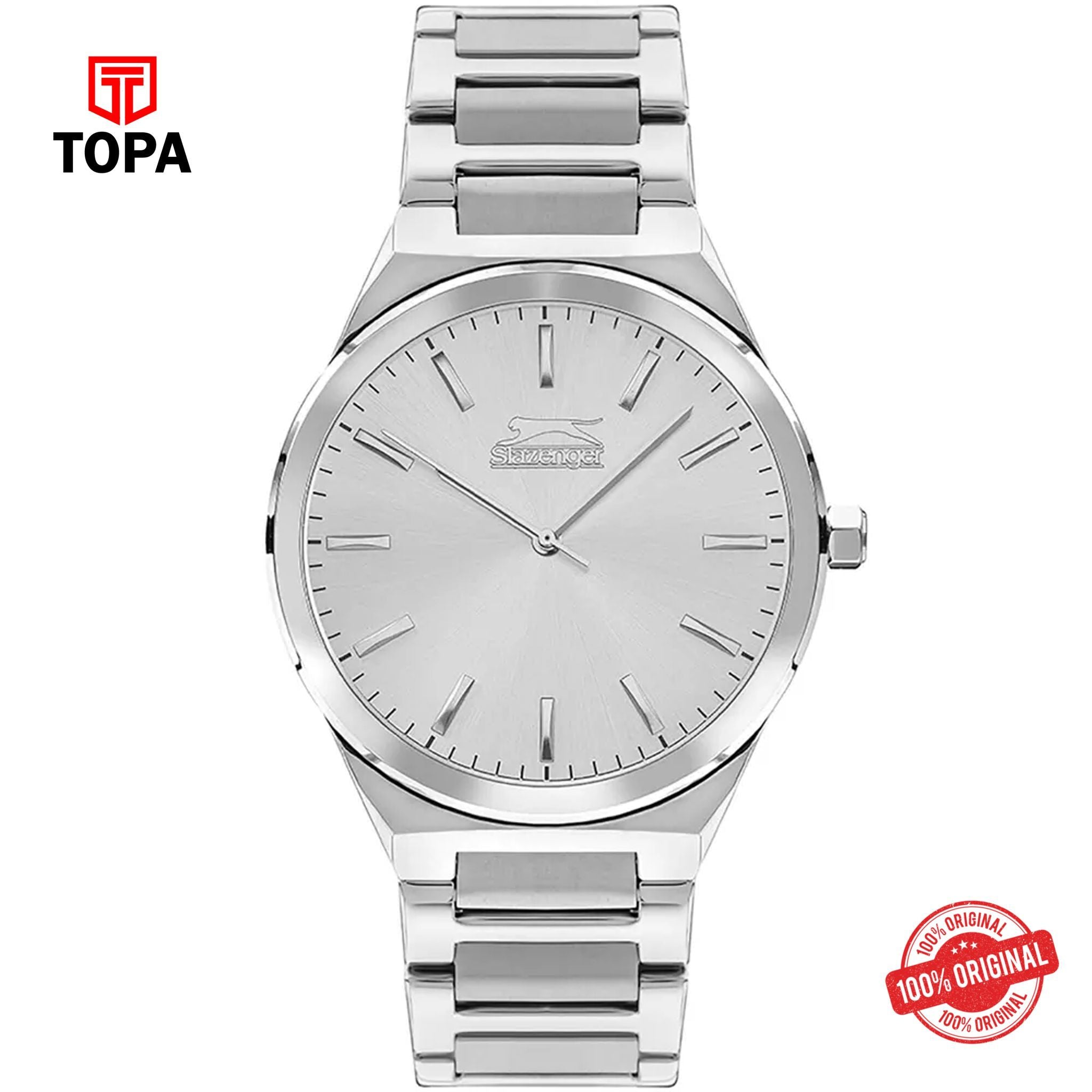 Topa Slazenger-SL.9.2081.1.01-Metal-Band-Men-Watch - Product Image 1