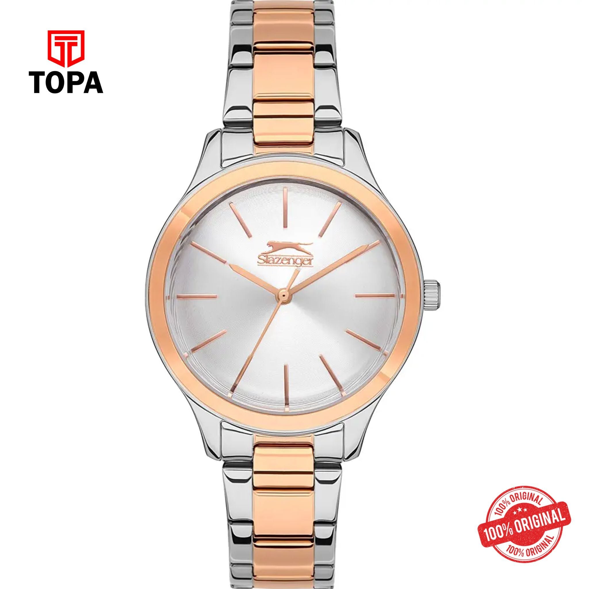 Topa Slazenger-SL.9.2101.3.04-Metal-Band-Women-Watch - Product Image 1