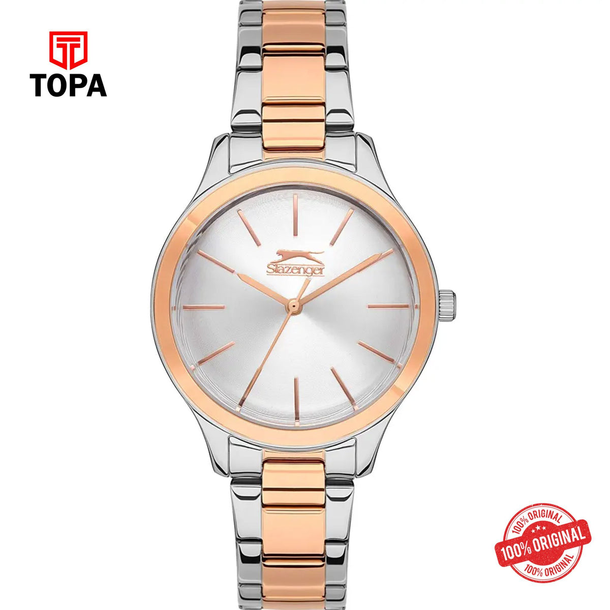 Topa Slazenger-SL.9.2101.3.04-Metal-Band-Women-Watch - Product Image 1