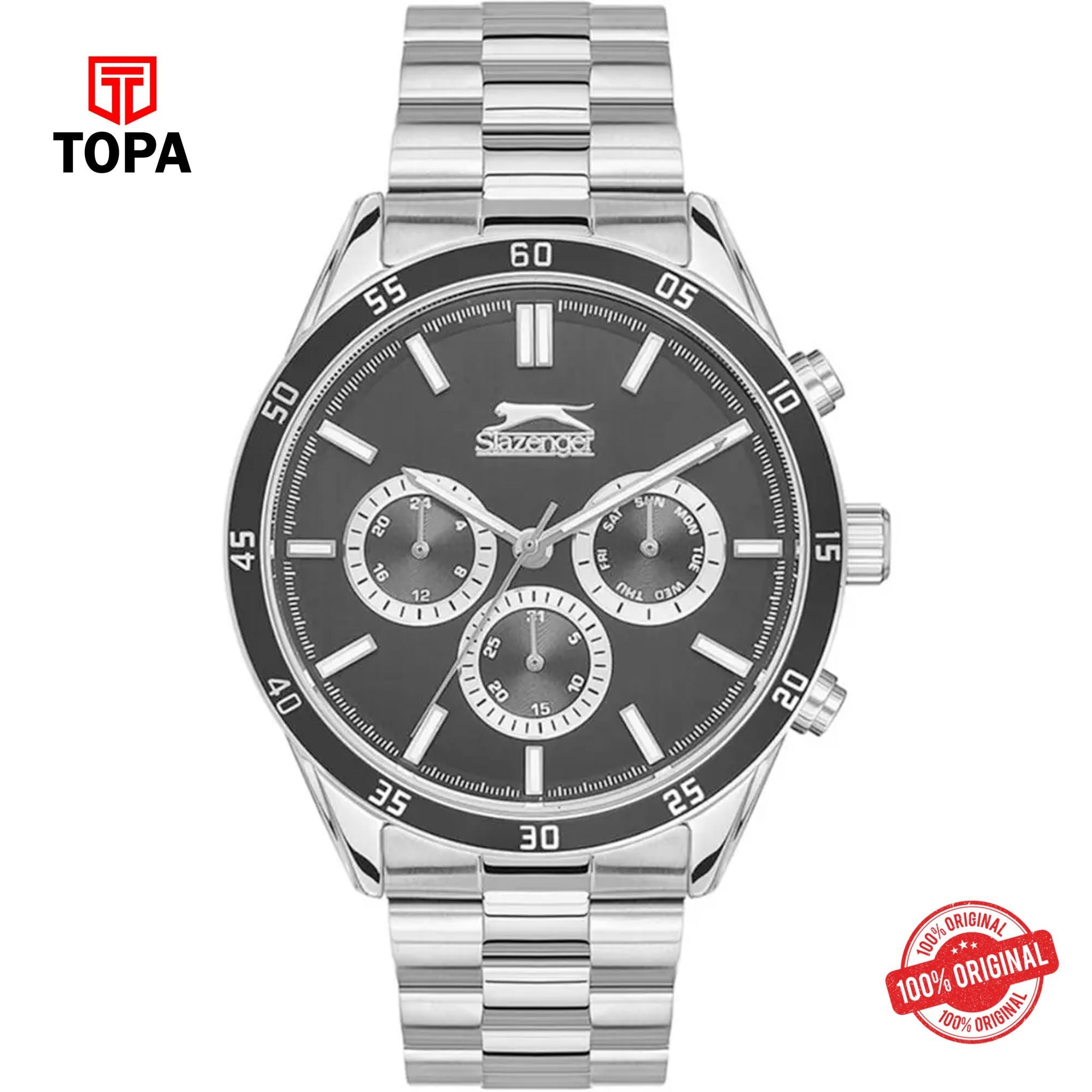 Topa Slazenger-SL.9.2109.2.04-Metal-Band-Men-Watch - Product Image 1