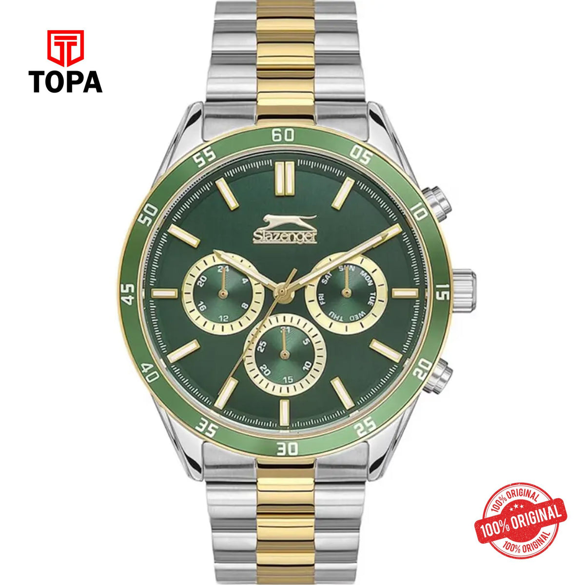 Topa Slazenger-SL.9.2109.2.03-Metal-Band-Men-Watch - Product Image 1