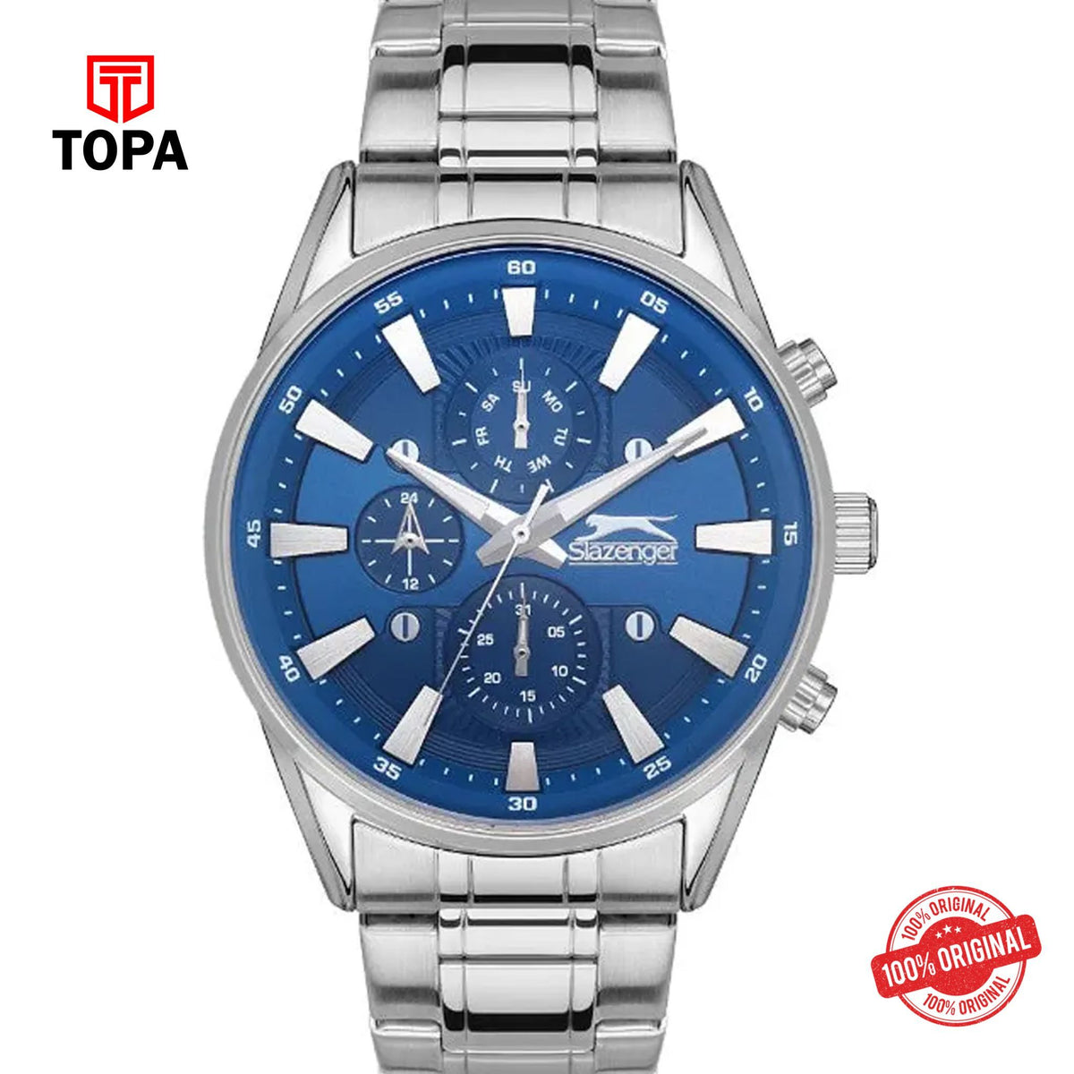 Topa Slazenger-SL.9.2118.2.01-Metal-Band-Men-Watch - Product Image 1