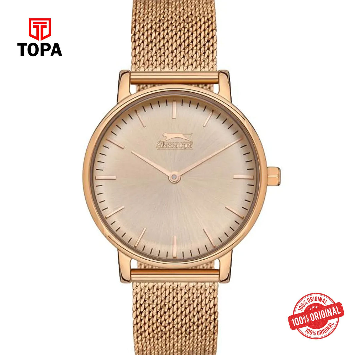 Topa Slazenger-SL.9.2119.3.04-Metal-Band-Women-Watch - Product Image 1