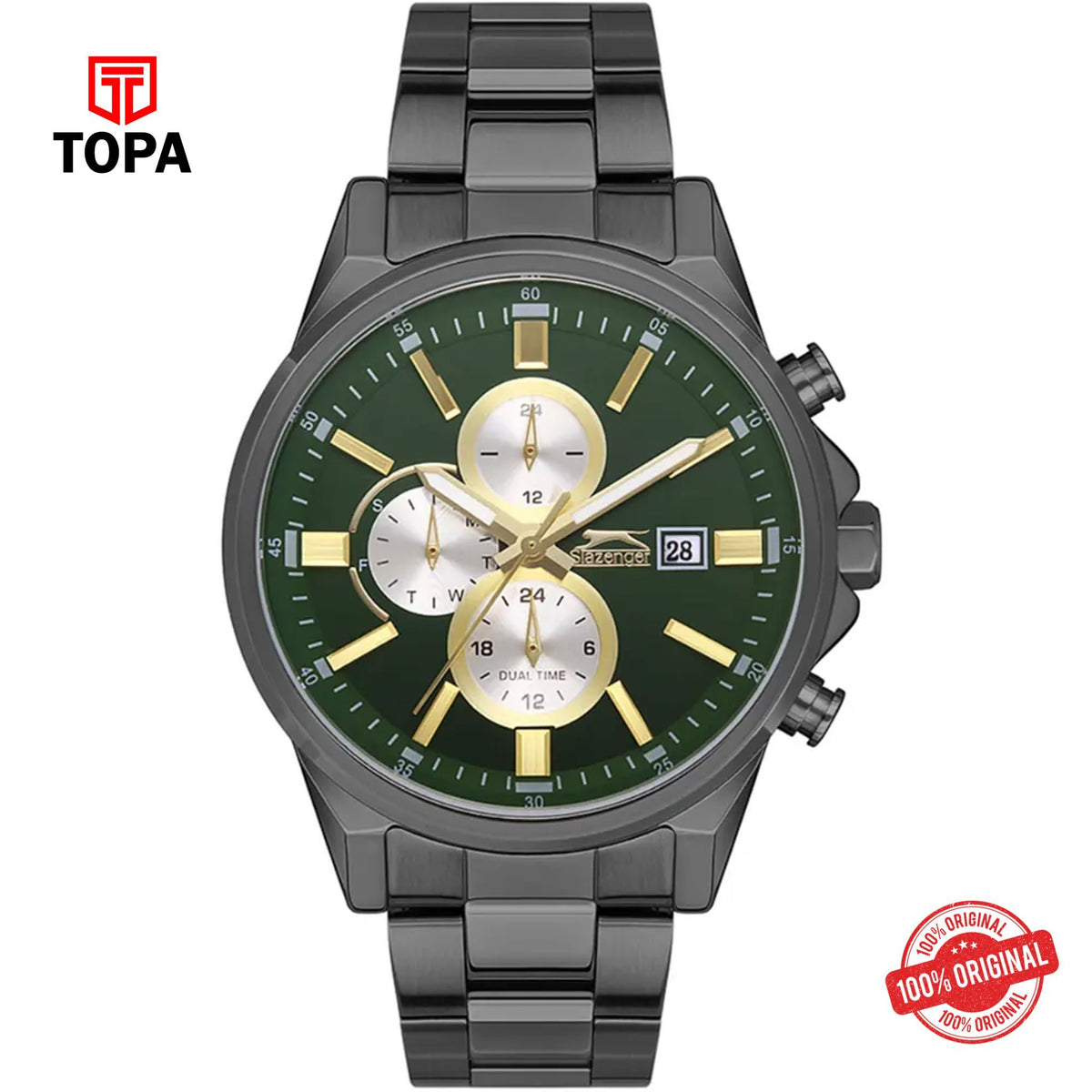 Topa Slazenger-SL.9.2139.2.04-Metal-Band-Men-Watch - Product Image 1