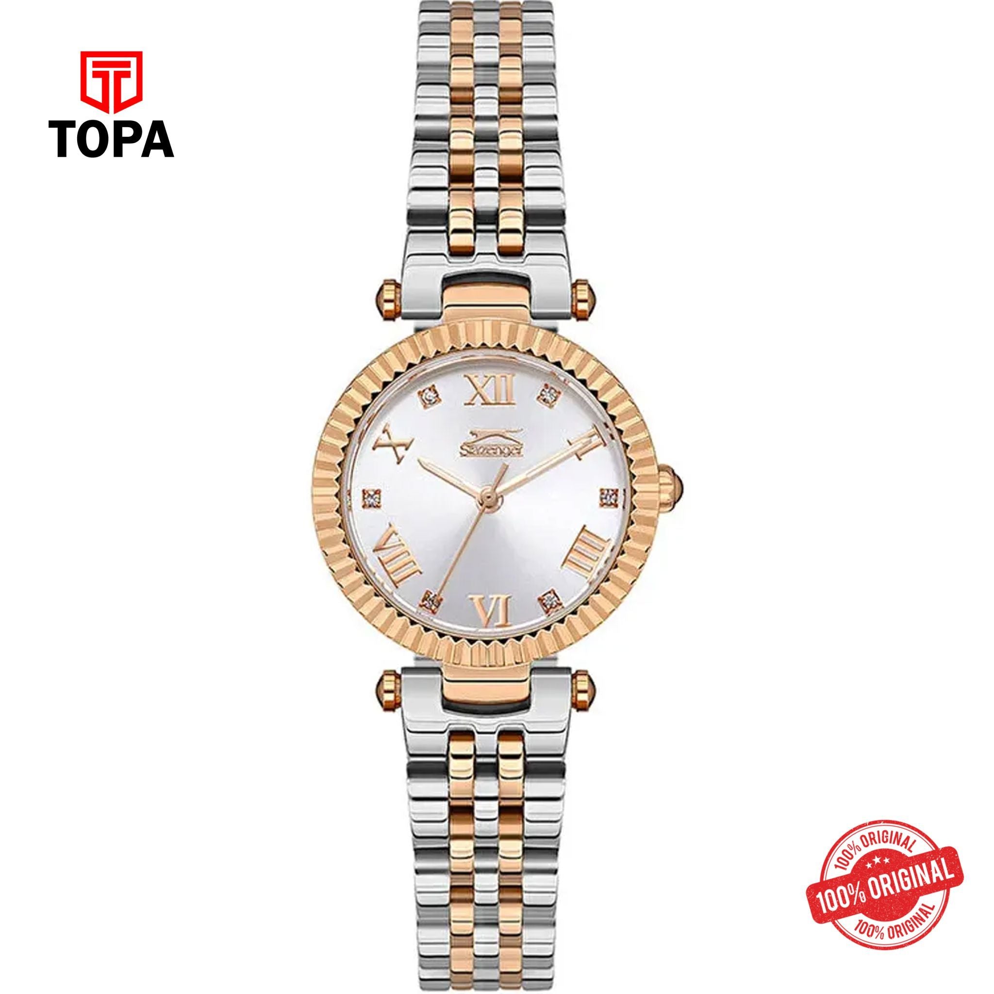 Topa Slazenger-SL.9.2140.3.02-Metal-Band-Women-Watch - Product Image 1