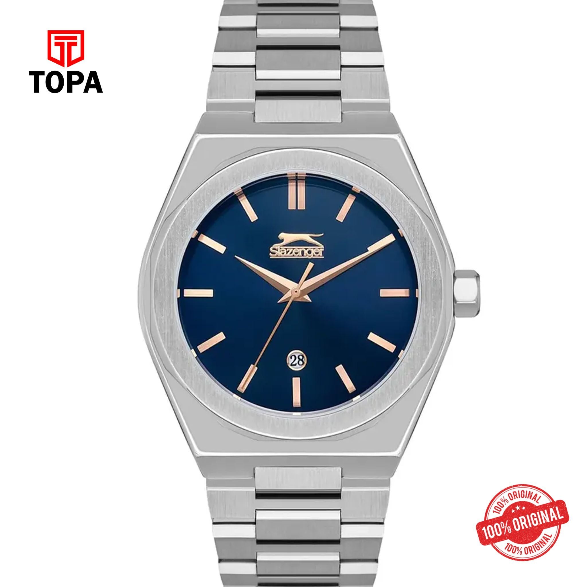 Topa Slazenger-SL.9.2144.1.02-Metal-Band-Men-Watch - Product Image 1