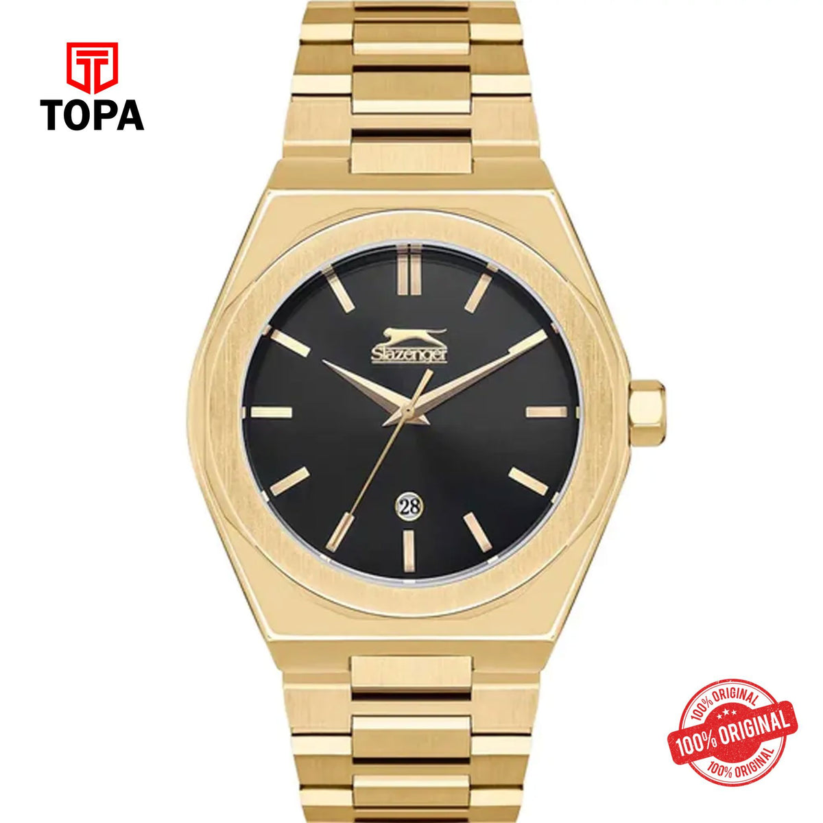 Topa Slazenger-SL.9.2144.1.05-Metal-Band-Men-Watch - Product Image 1