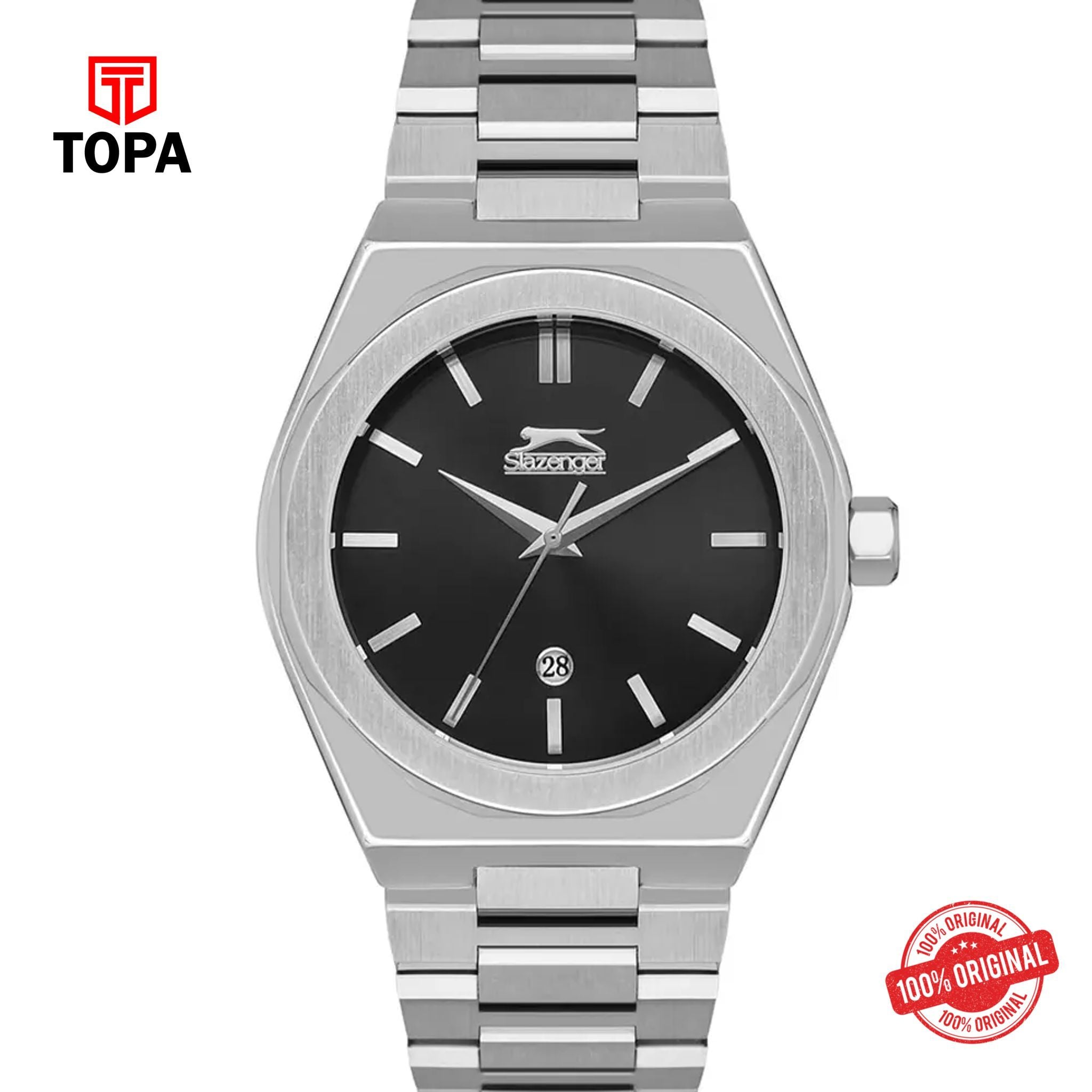 Topa Slazenger-SL.9.2144.1.01-Metal-Band-Men-Watch - Product Image 1
