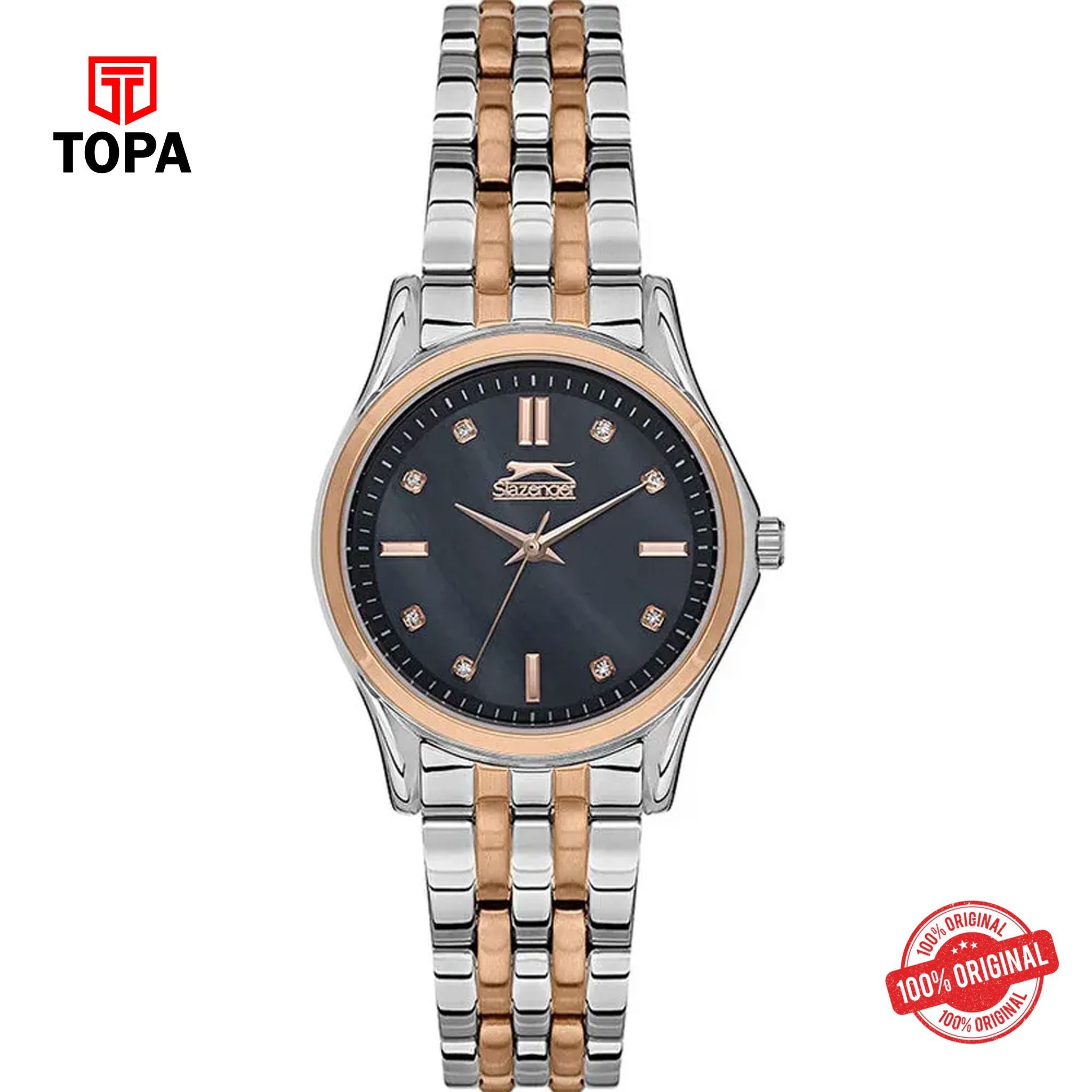 Topa Slazenger-SL.9.2154.3.02-Metal-Band-Women-Watch - Product Image 1