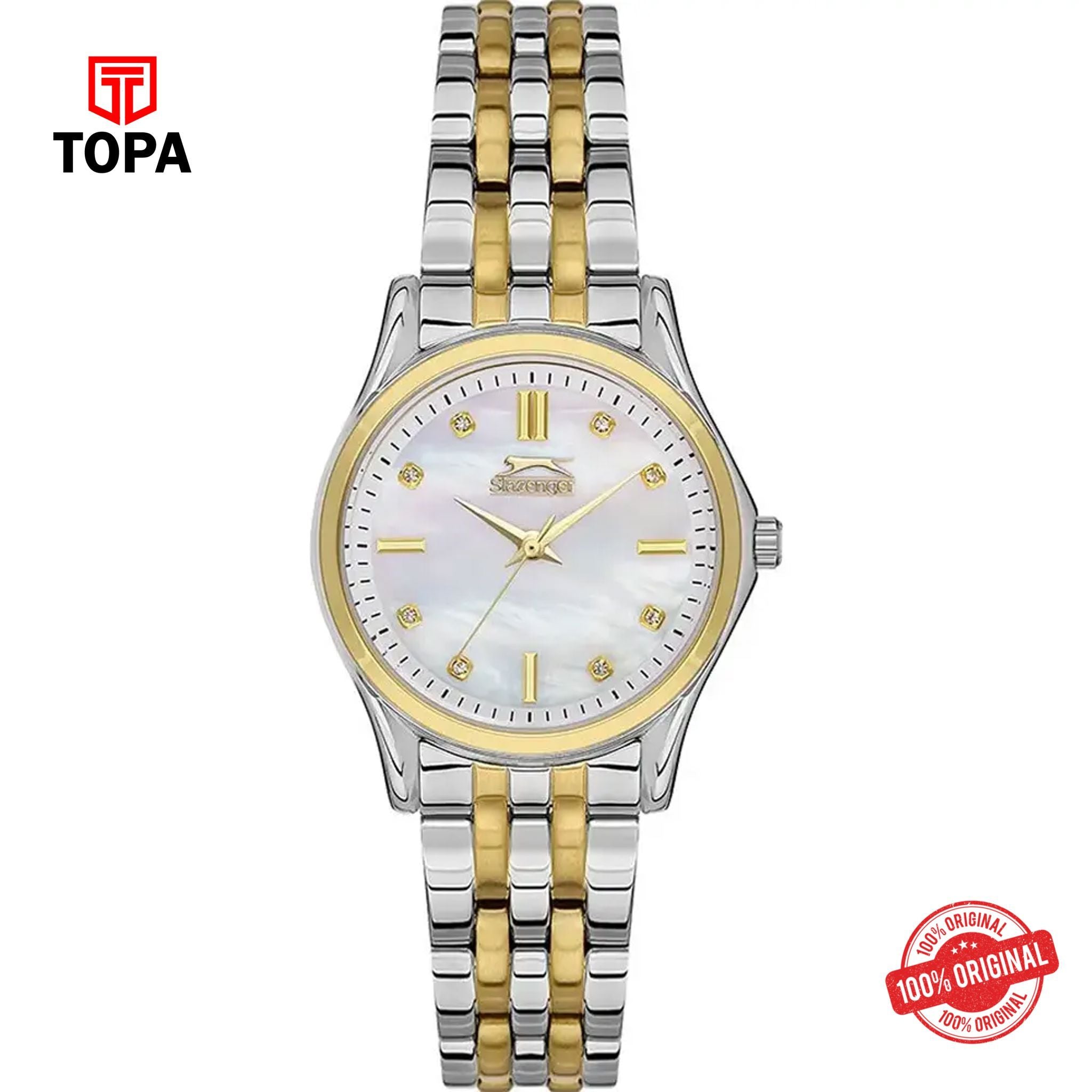 Topa Slazenger-SL.9.2154.3.03-Metal-Band-Women-Watch - Product Image 1