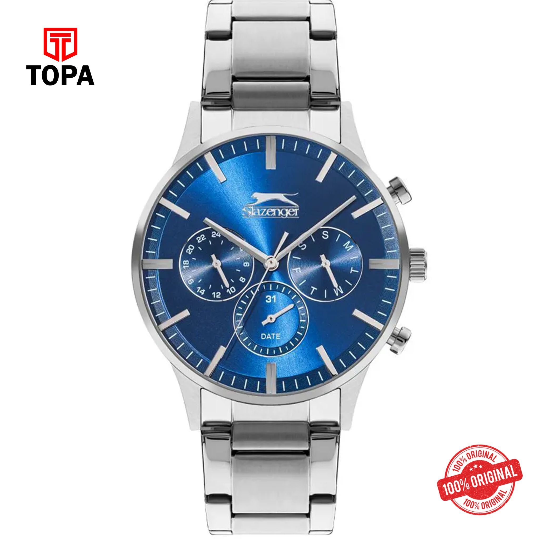 Topa Slazenger-SL.9.2214.2.01-Metal-Band-Men-Watch - Product Image 1