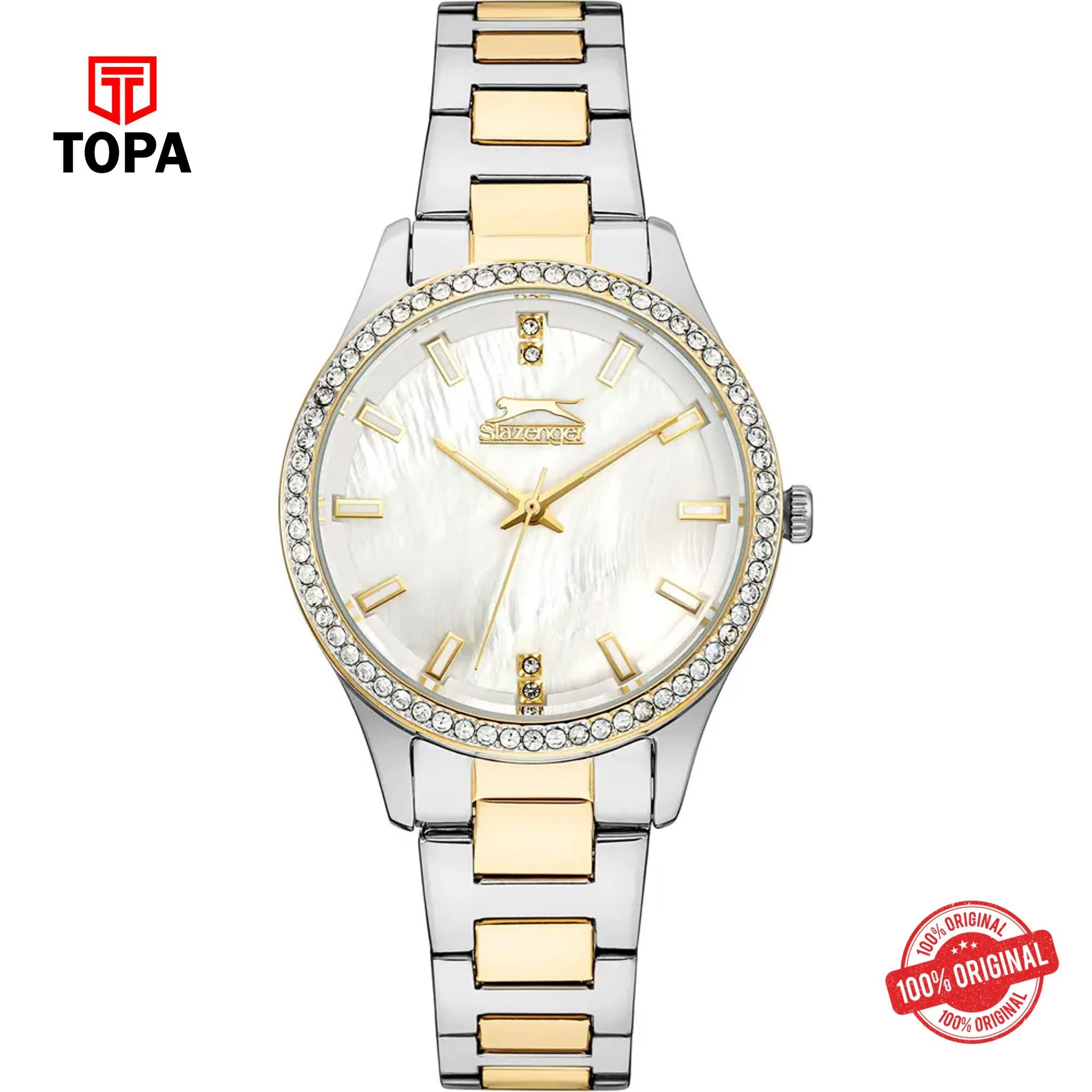 Topa Slazenger-SL.9.2222.3.03-Metal-Band-Women-Watch - Product Image 1