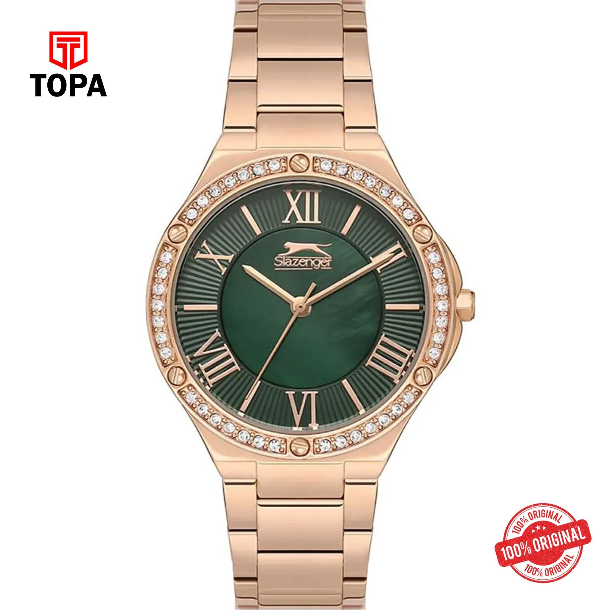 Topa Slazenger-SL.9.2225.3.04-Metal-Band-Women-Watch - Product Image 1
