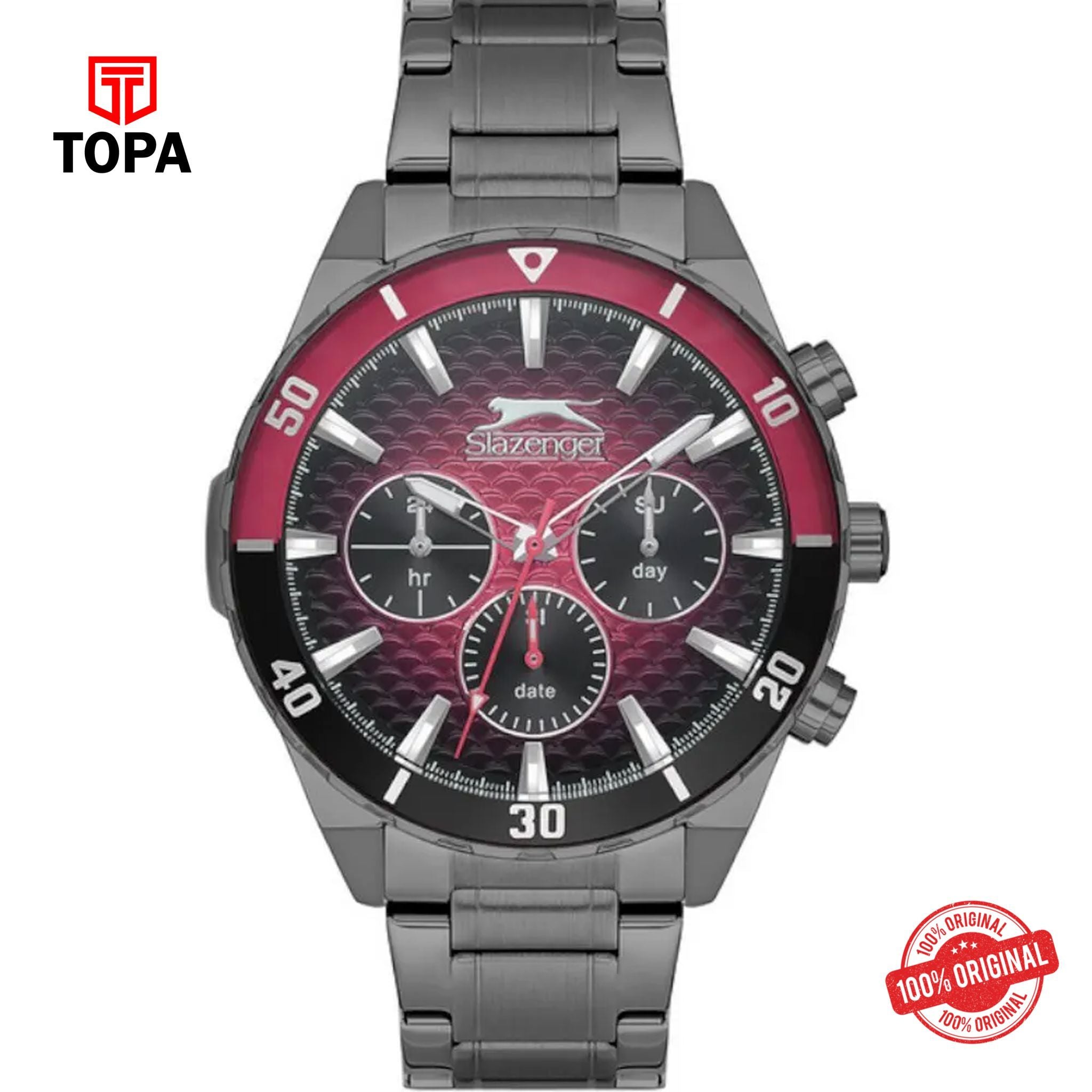 Topa Slazenger-SL.9.2236.2.04-Metal-Band-Men-Watch - Product Image 1