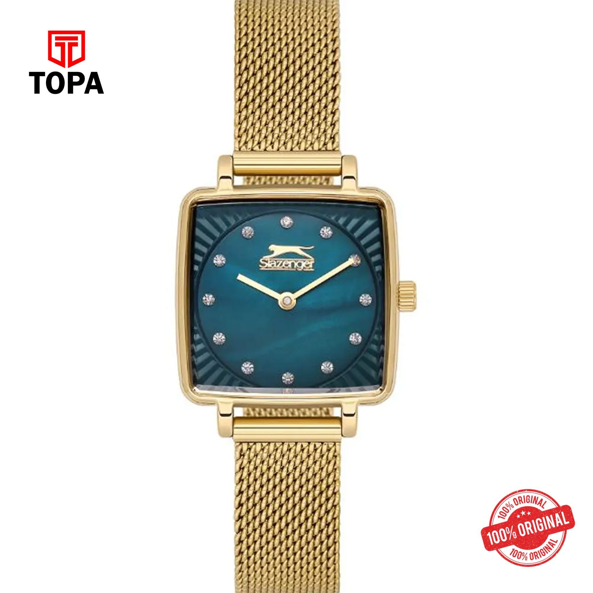 Topa Slazenger-SL.9.2255.3.06-Metal-Band-Women-Watch - Product Image 1