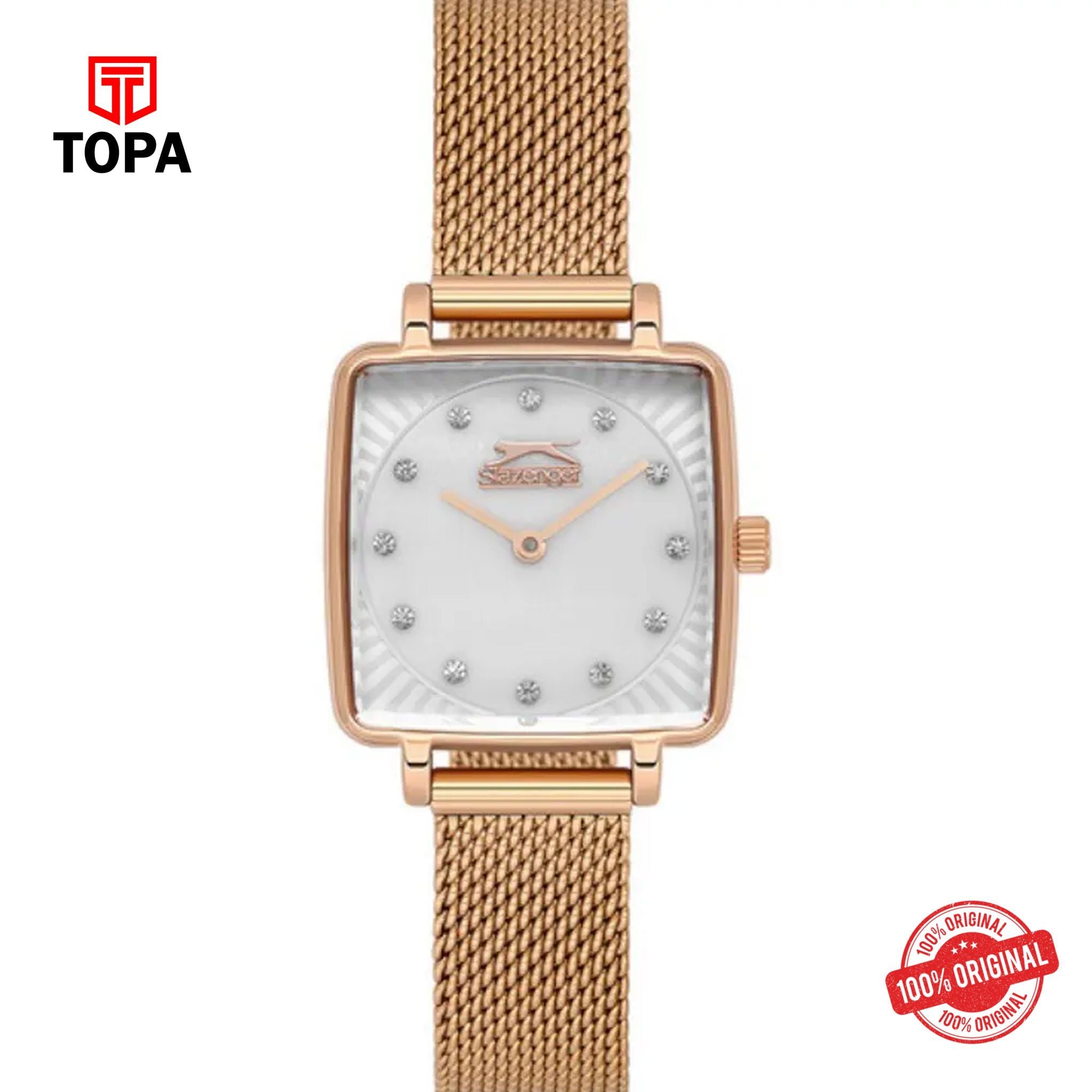 Topa Slazenger-SL.9.2255.3.03-Metal-Band-Women-Watch - Product Image 1