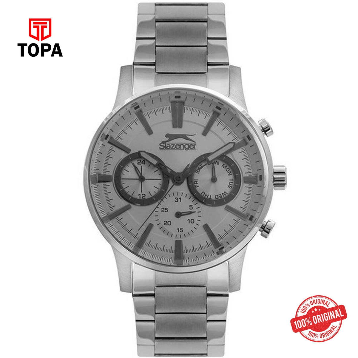 Topa Slazenger-SL.9.6212.2.05-Metal-Band-Men-Watch - Product Image 1