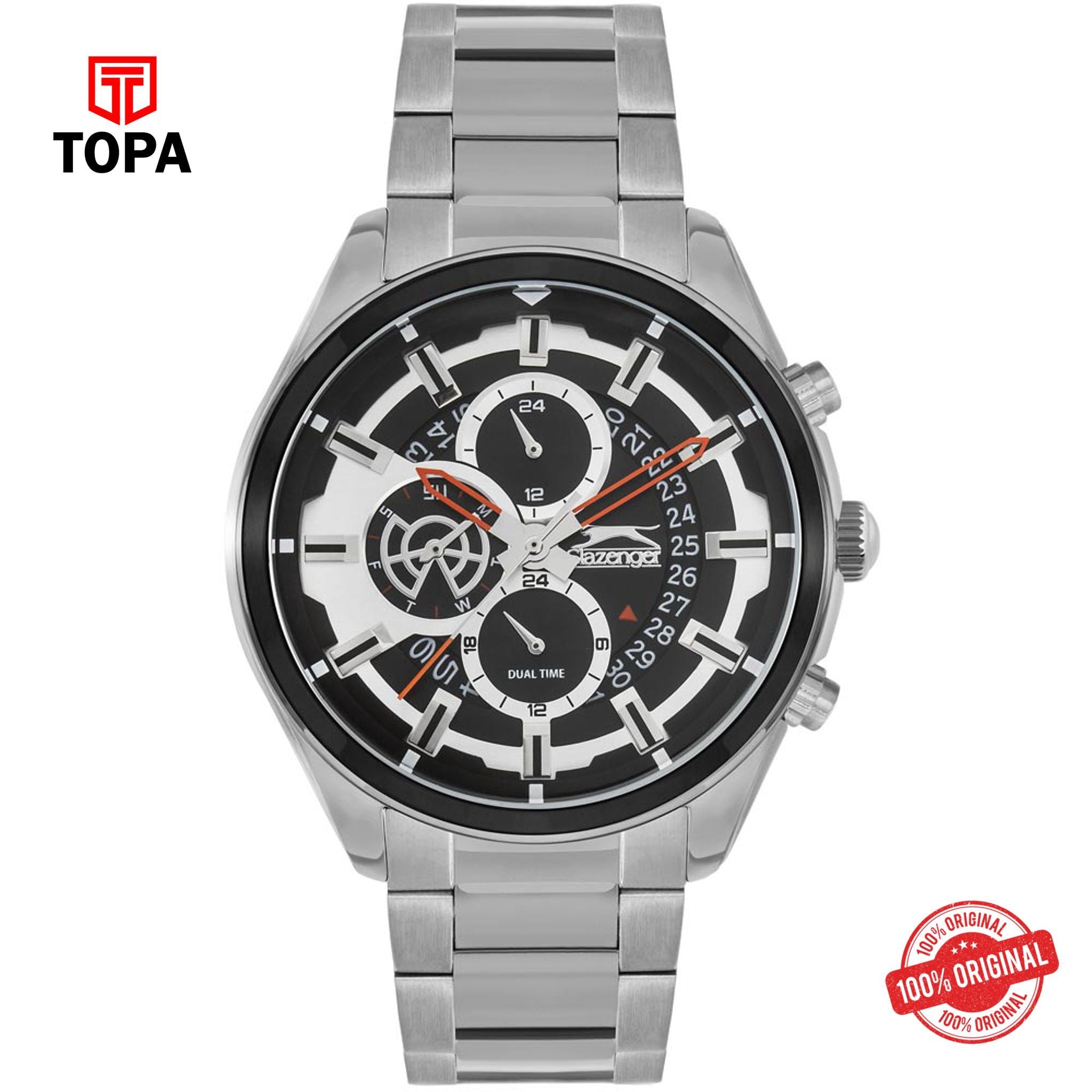 Topa Slazenger-SL.9.6299.2.01-Metal-Band-Men-Watch - Product Image 1