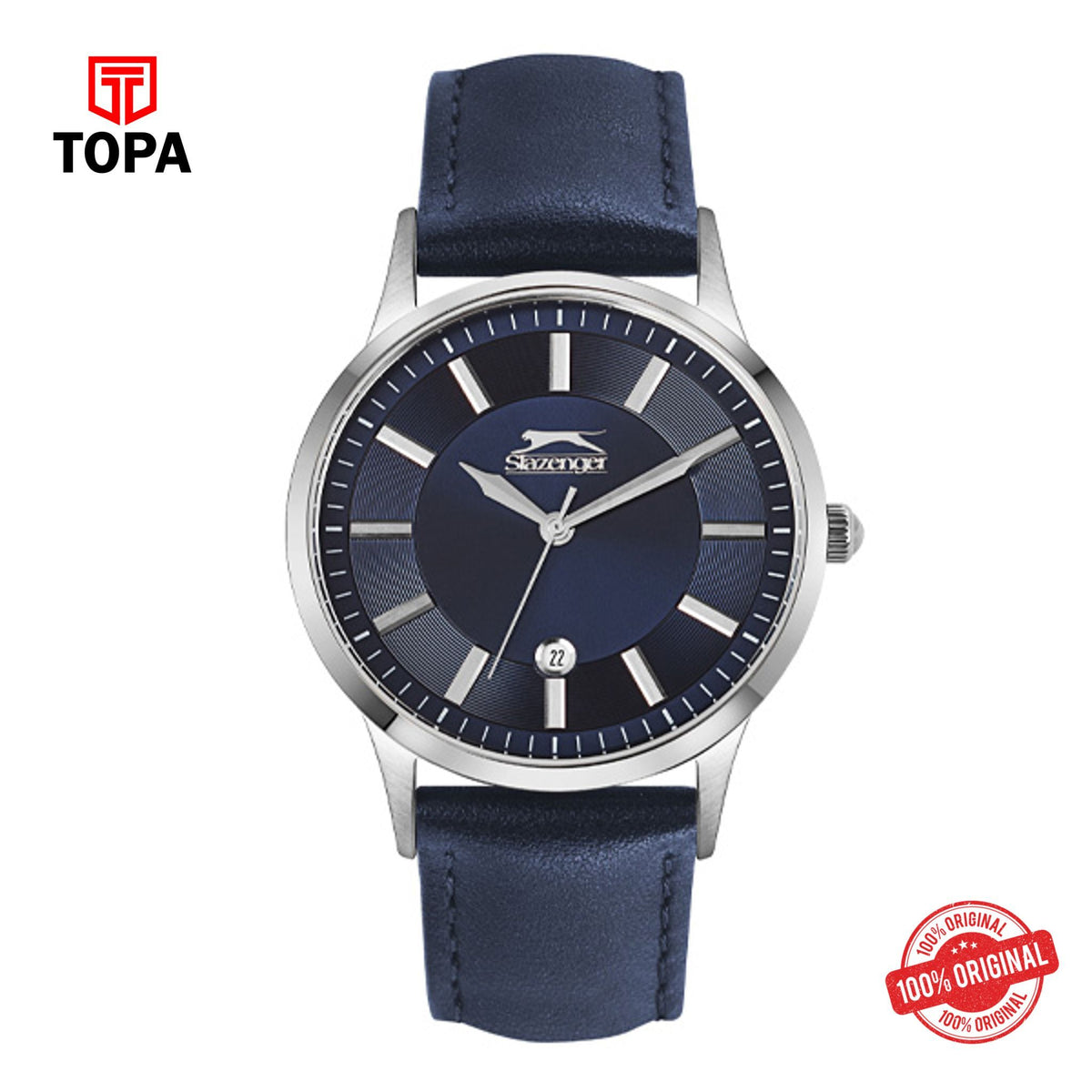 Topa Slazenger-SL.9.6323.2.03-Leather-Strap-Man-Watch - Product Image 1
