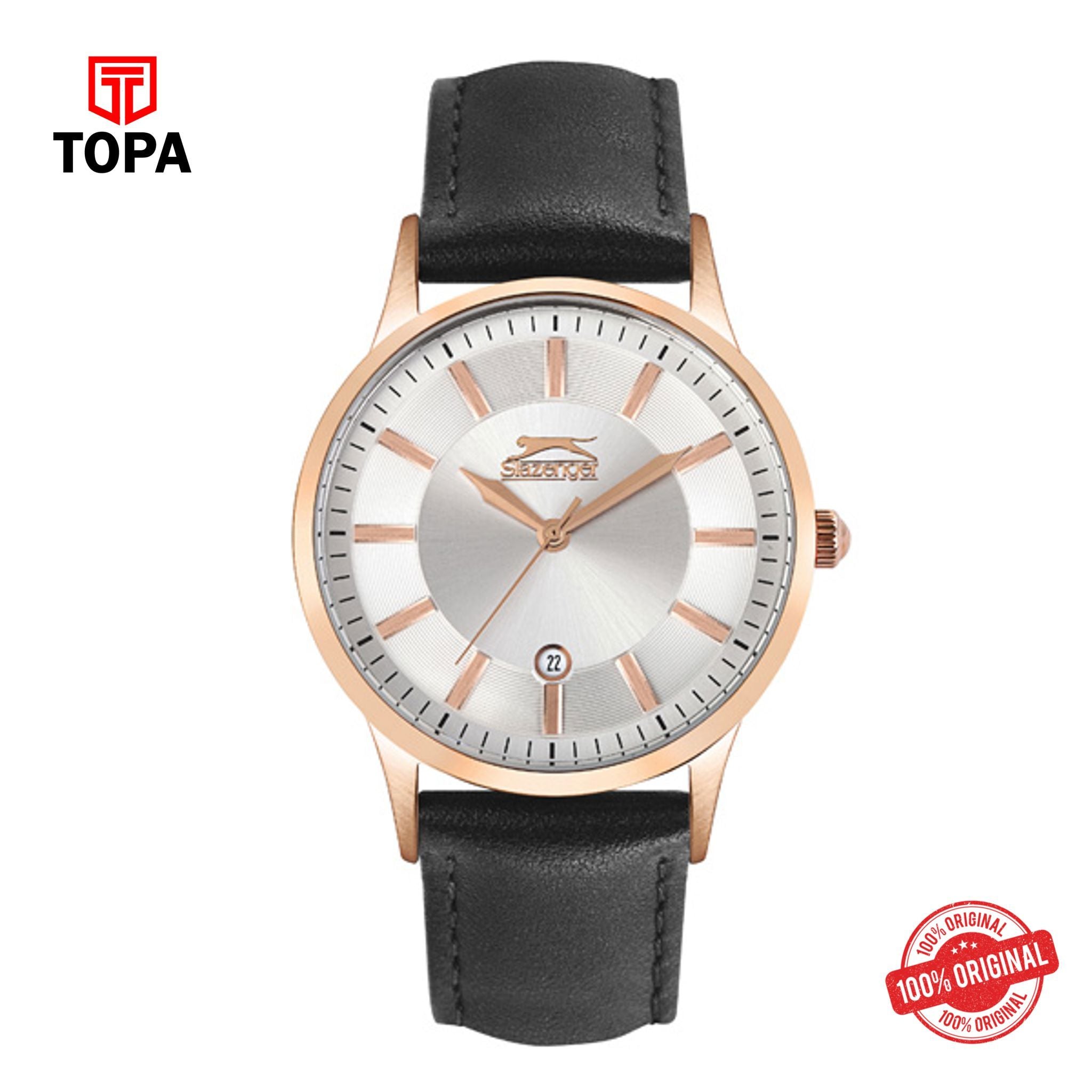 Topa Slazenger-SL.9.6323.2.05-Leather-Strap-Man-Watch - Product Image 1