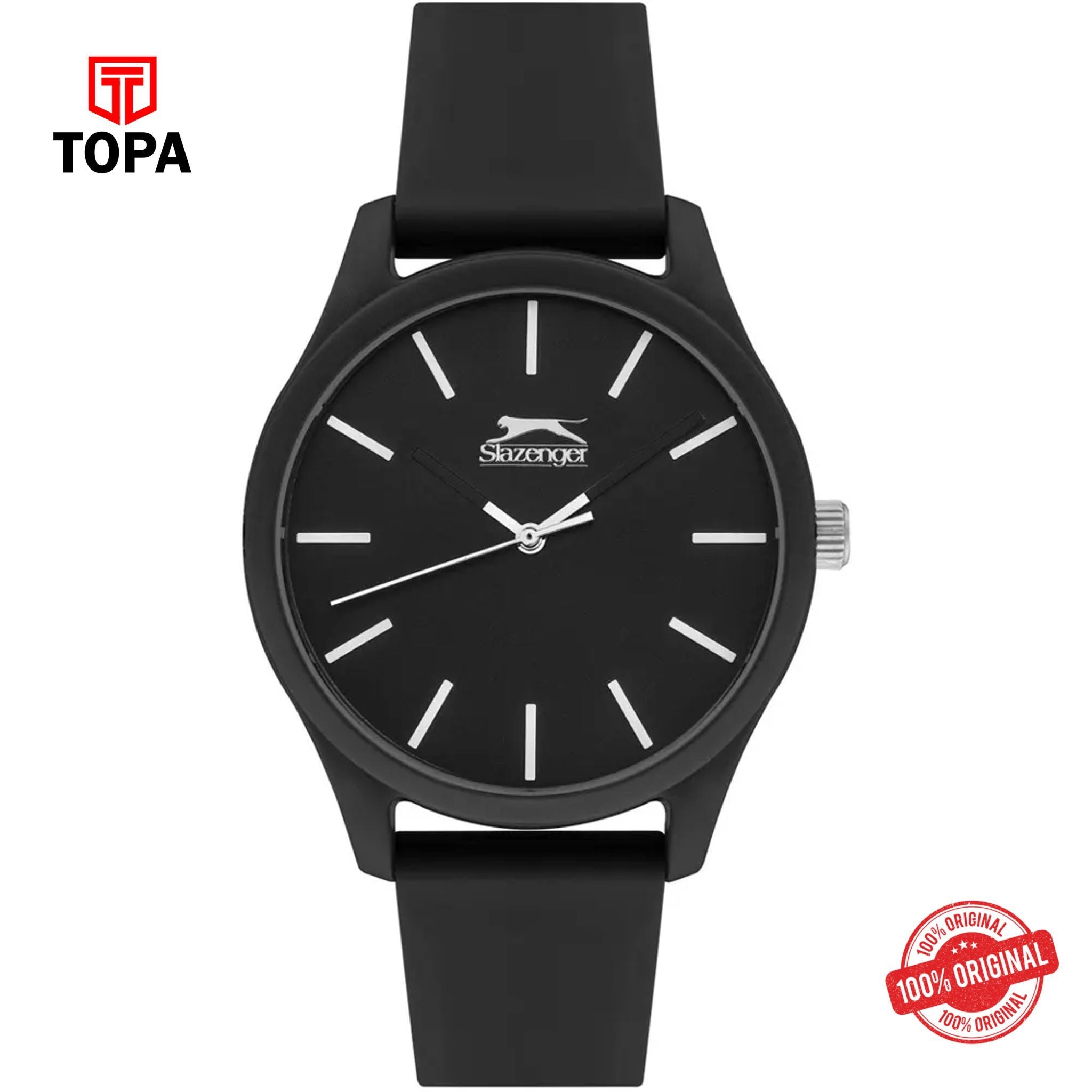 Topa Slazenger-SL.9.6369.1.04-Rubber-Band-Men-Watch - Product Image 1