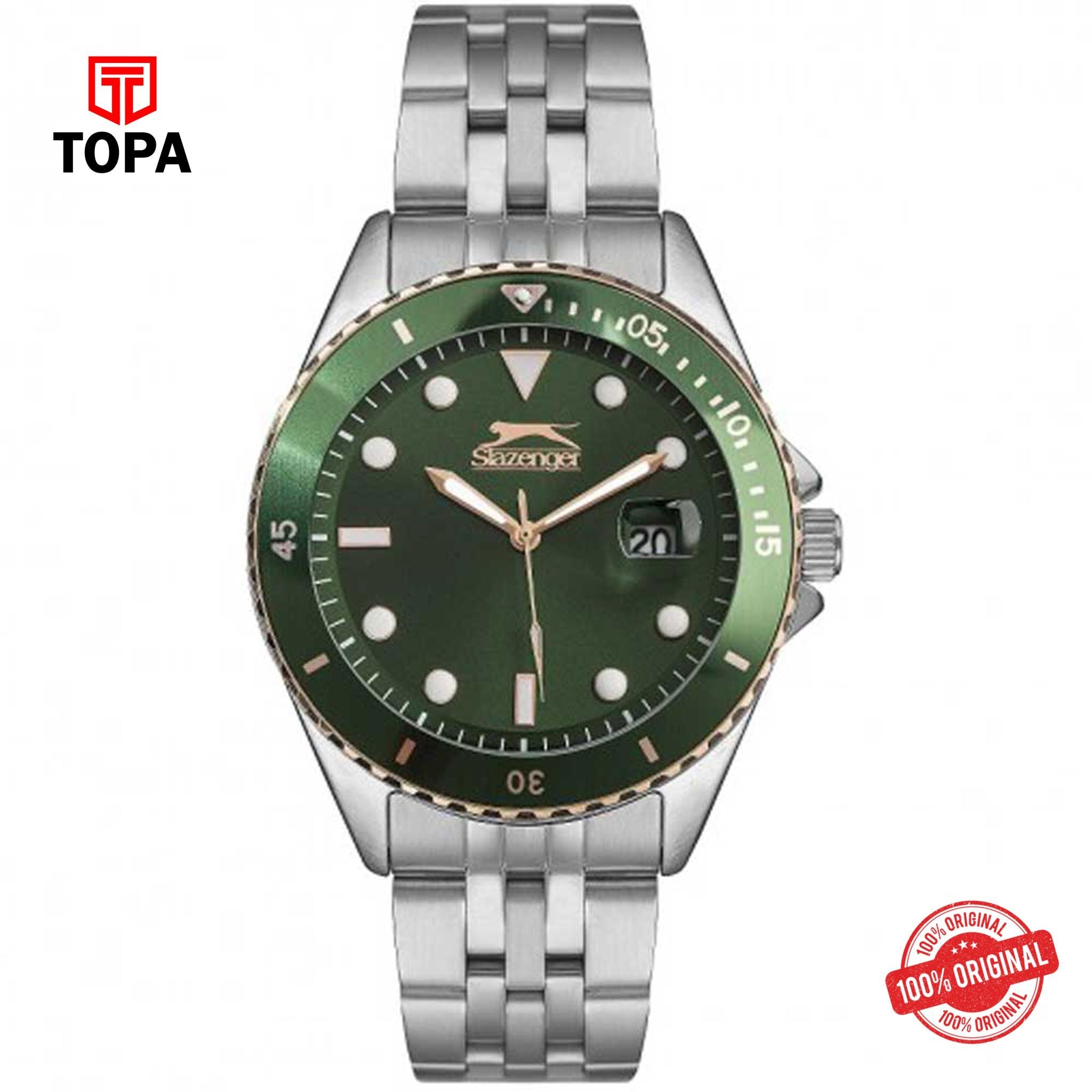 Topa Slazenger-SL.9.6502.1.03-Metal-Band-Men-Watch - Product Image 1