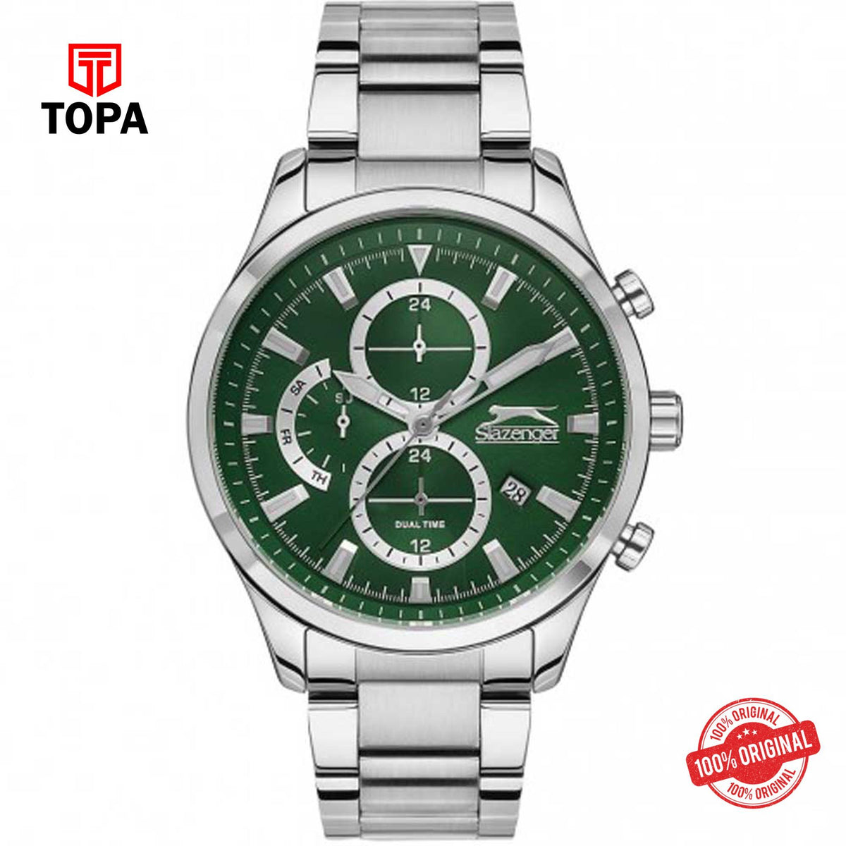 Topa Slazenger-SL.9.6511.2.04-Metal-Band-Men-Watch - Product Image 1
