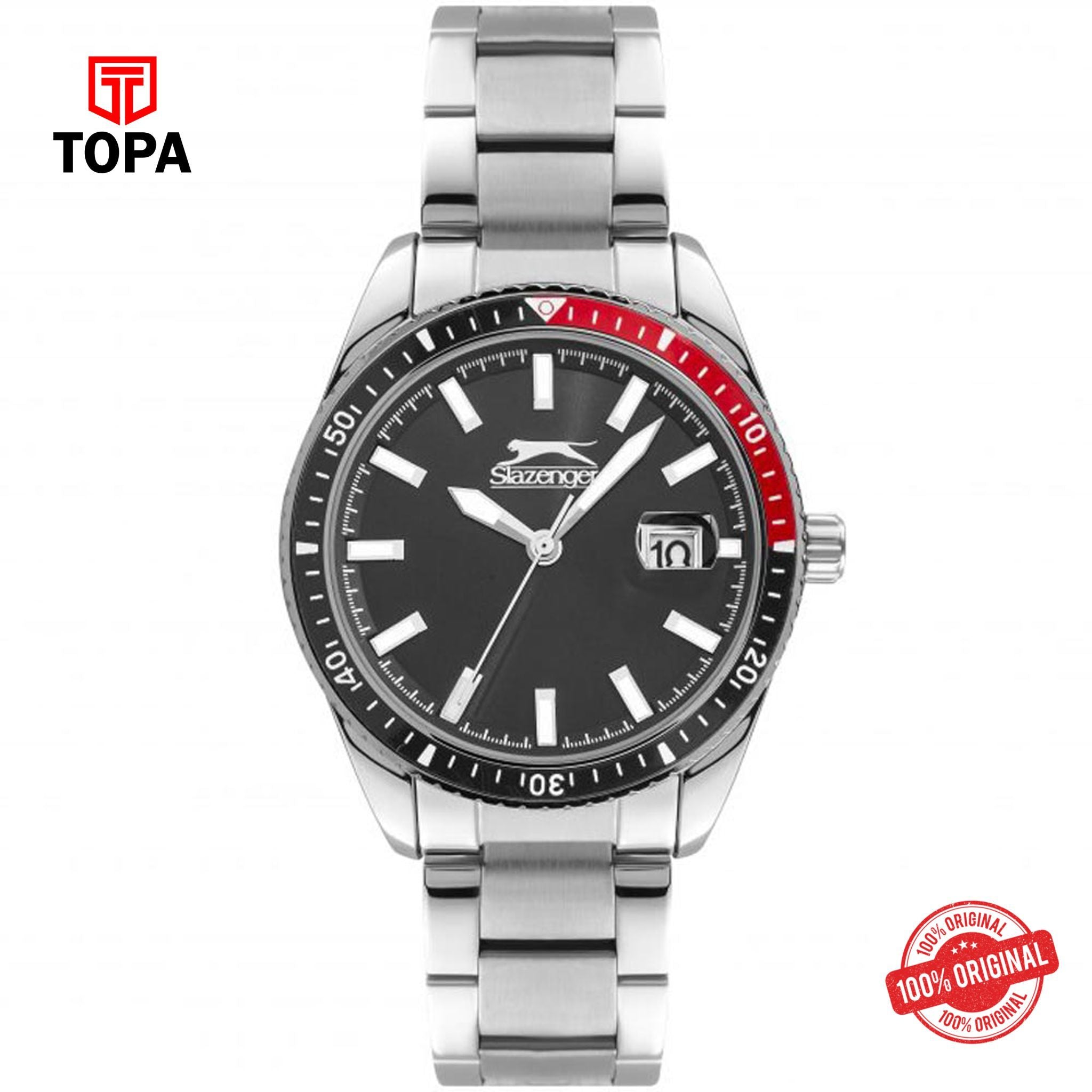 Topa Slazenger-SL.9.6515.1.04-Metal-Band-Men-Watch - Product Image 1