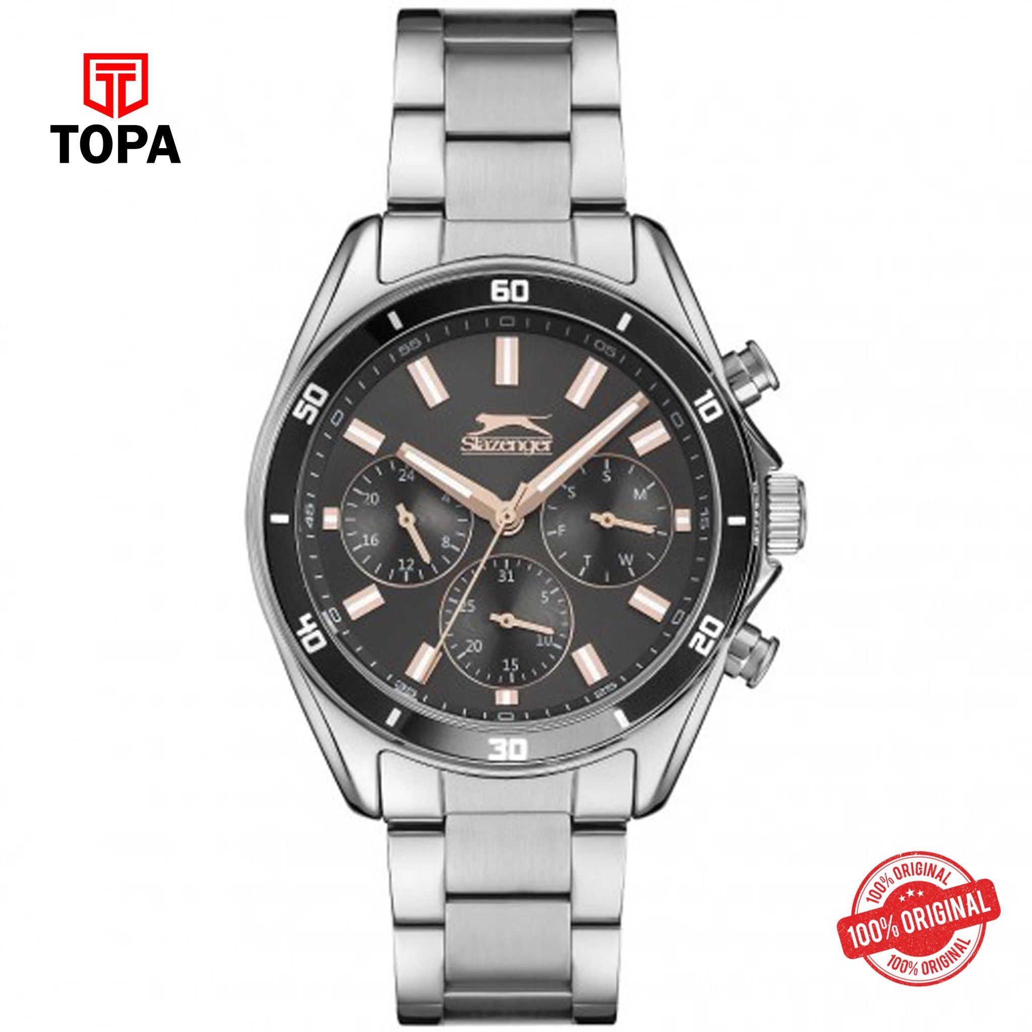 Topa Slazenger-SL.9.6522.2.02-Metal-Band-Men-Watch - Product Image 1