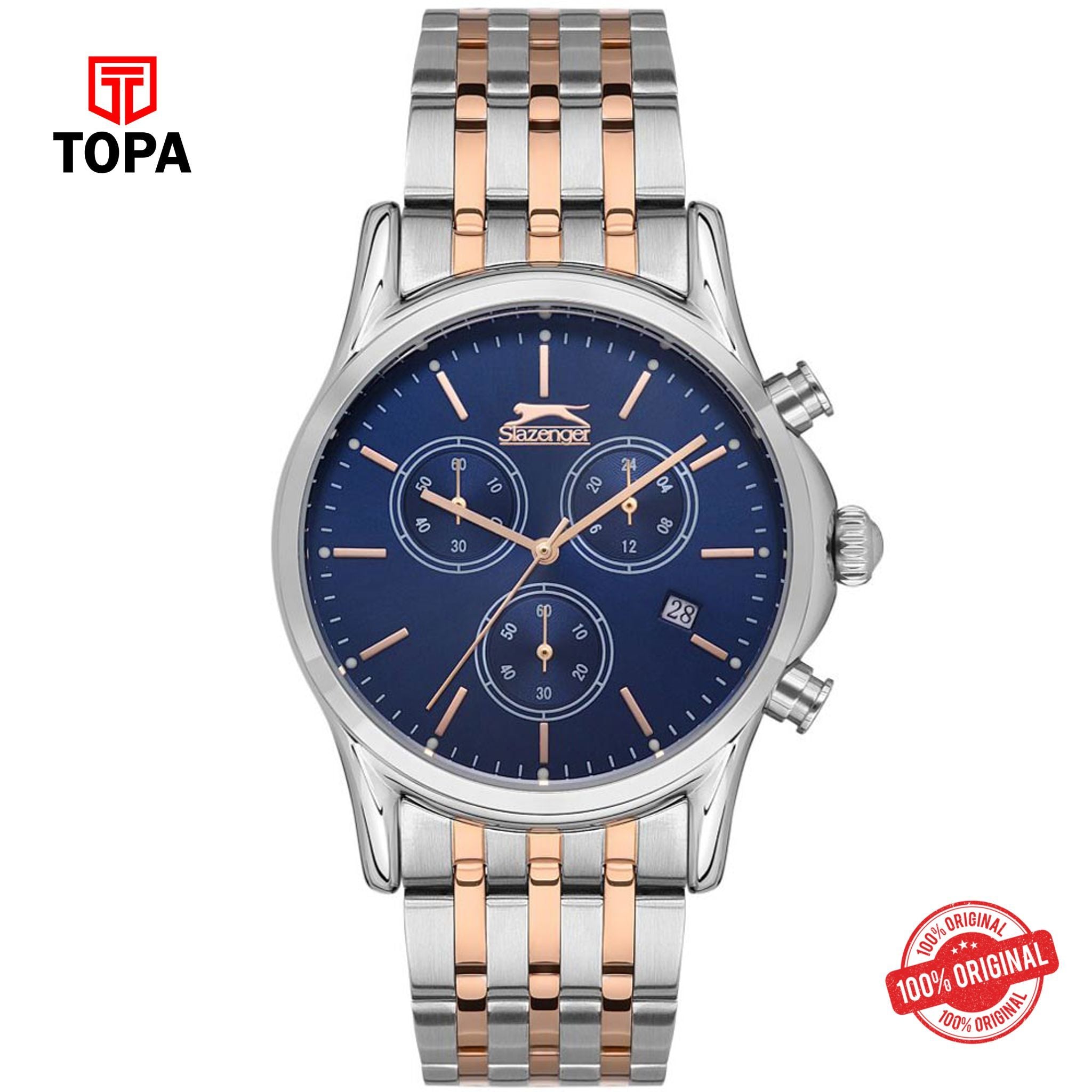 Topa Slazenger-SL.9.6534.2.02-Metal-Band-Men-Watch - Product Image 1