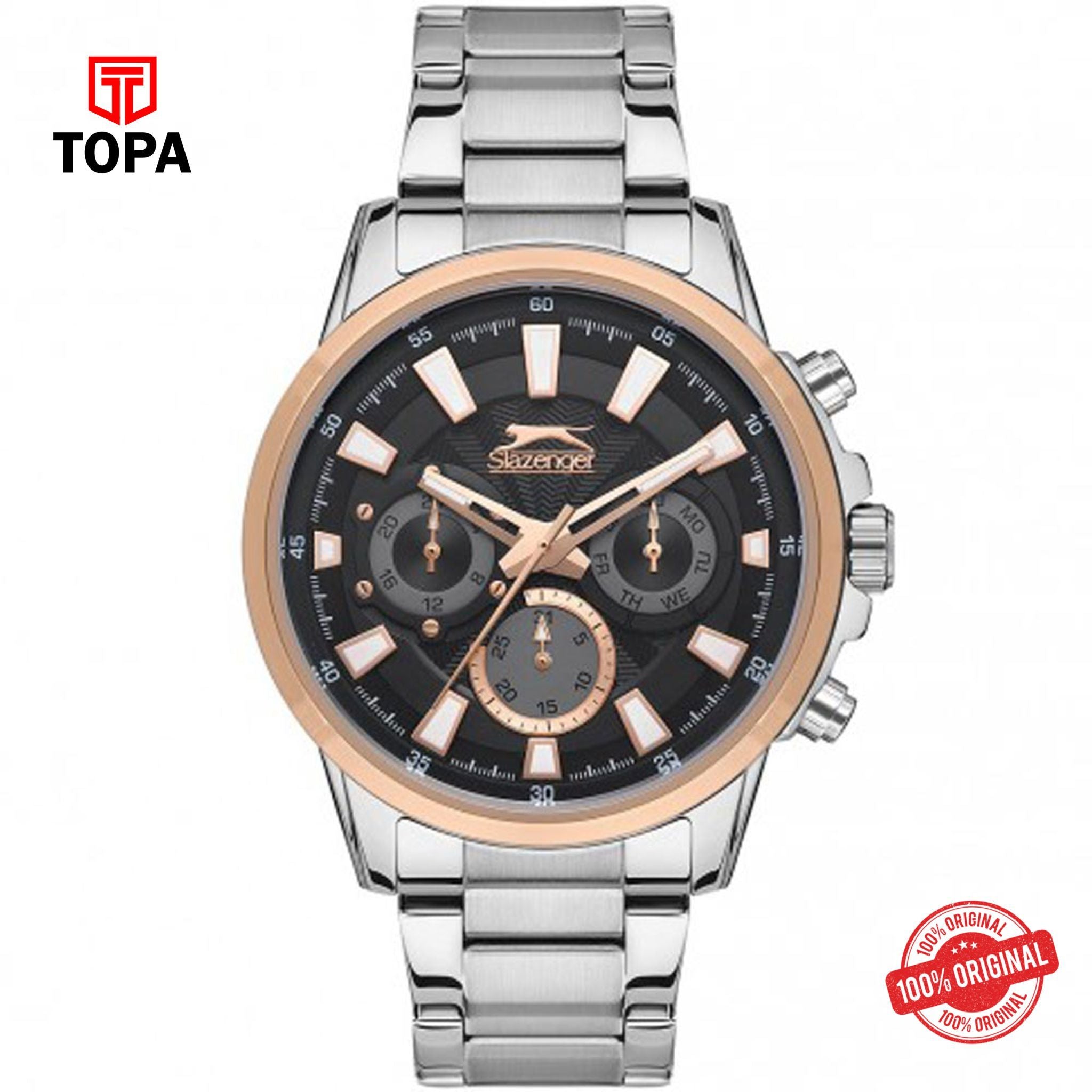 Topa Slazenger-SL.9.6565.2.05-Metal-Band-Men-Watch - Product Image 1