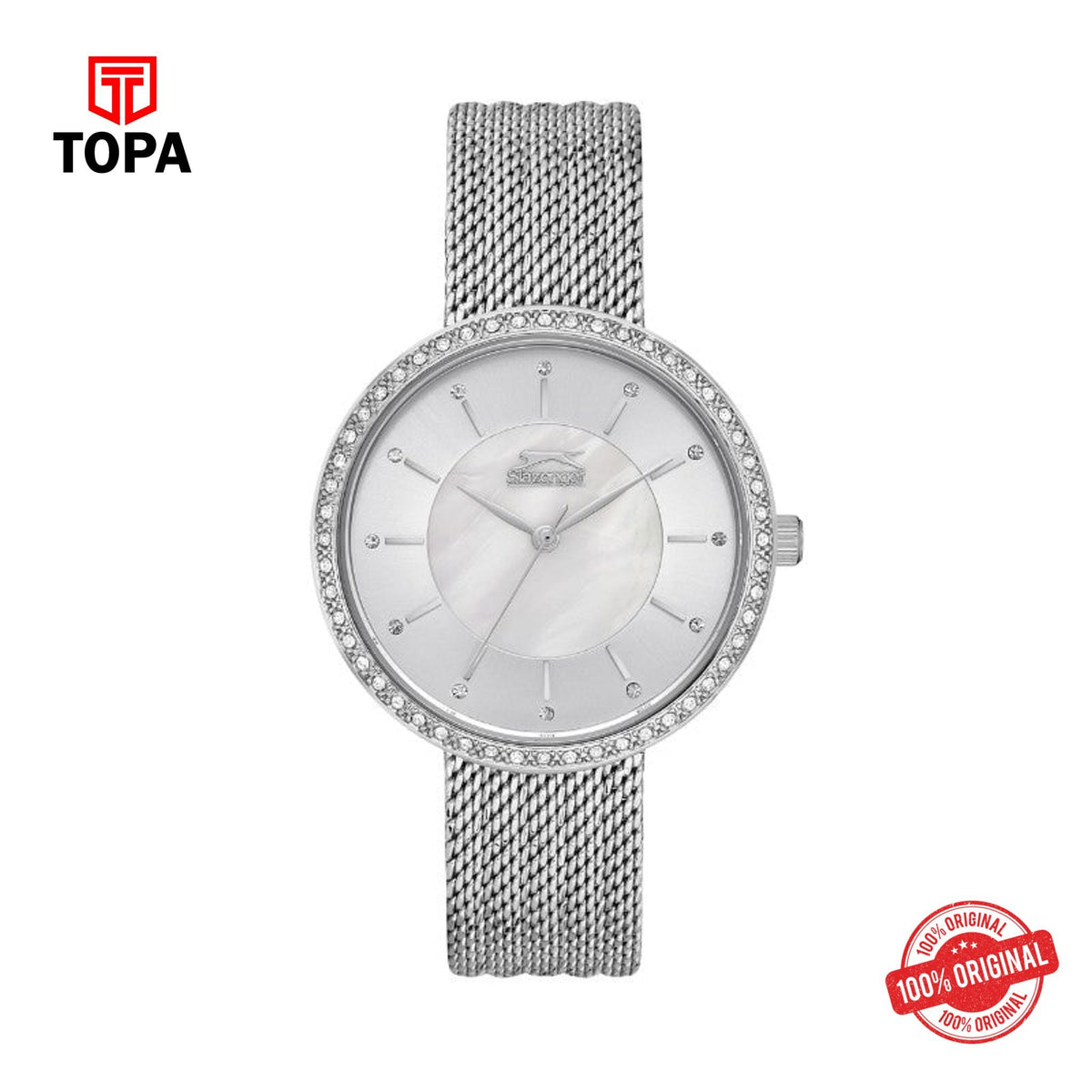 Topa Slazenger - SL.09.2049.3.05 - Ladies Stainless Steel Watch Silver - Product Image 1