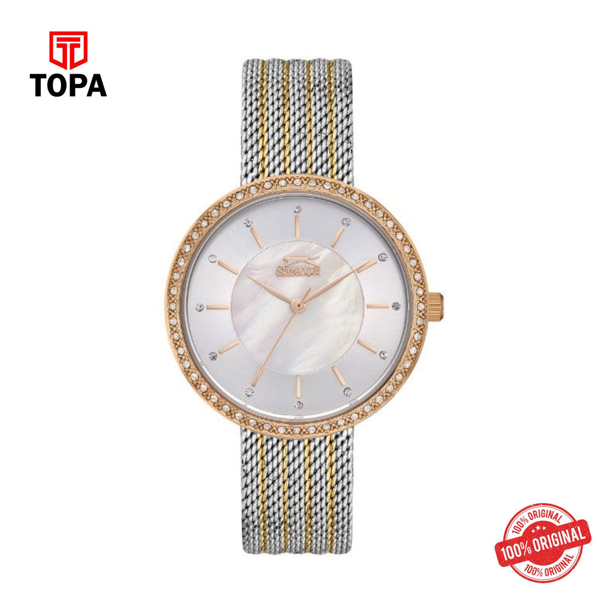 Topa Slazenger - SL.09.2049.3.02 - Ladies Stainless Steel Watch  Silver - Product Image 1