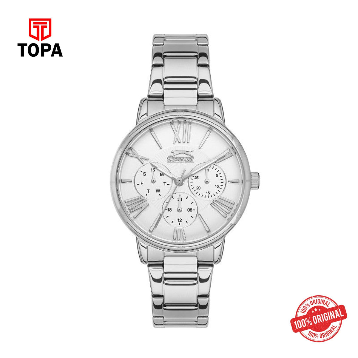 Topa Slazenger - SL.09.2072.4.01 - Ladies Stainless Steel Watch  Silver - Product Image 1